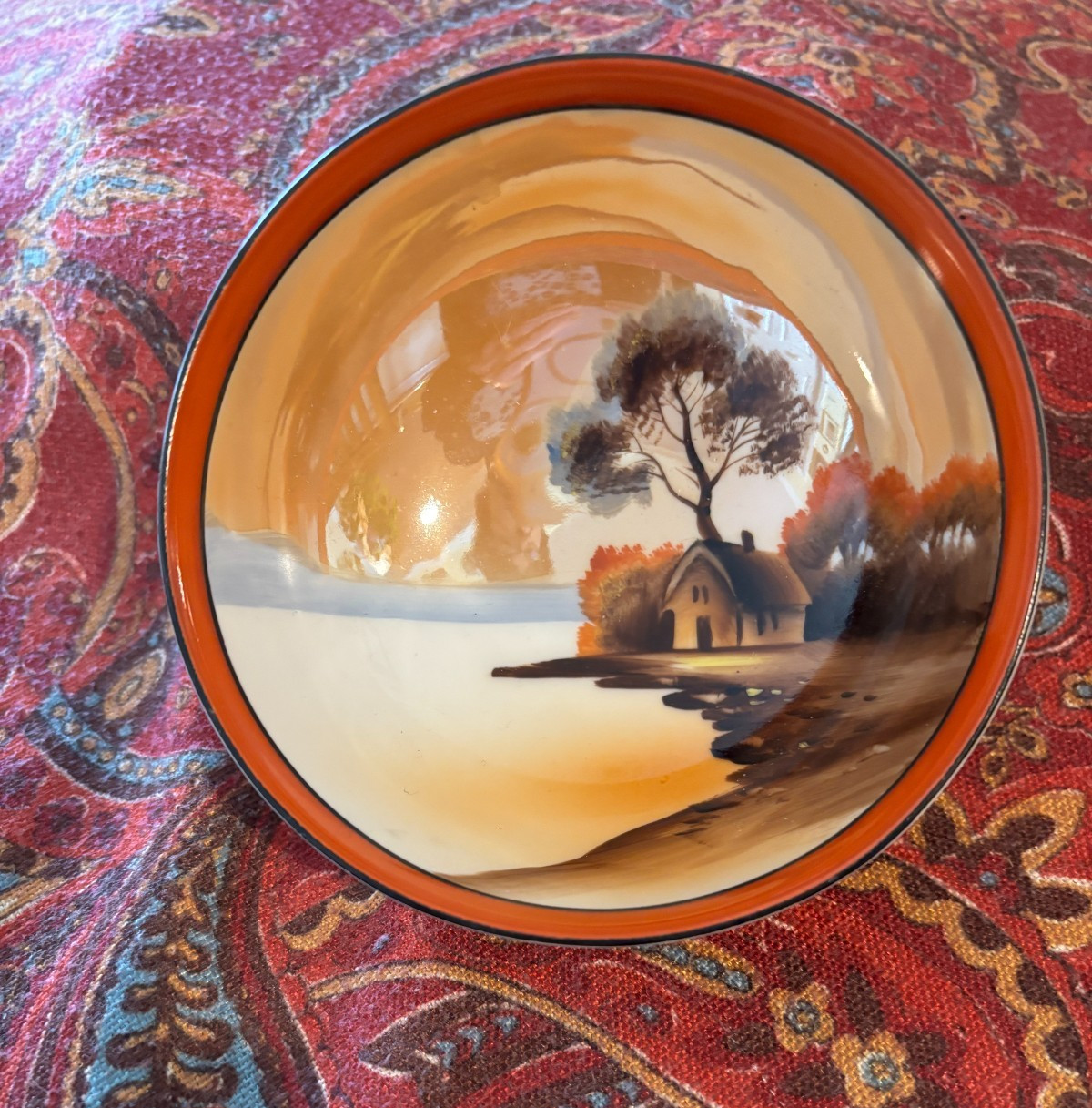 Vintage Noritake Tree in the Meadow 4.5