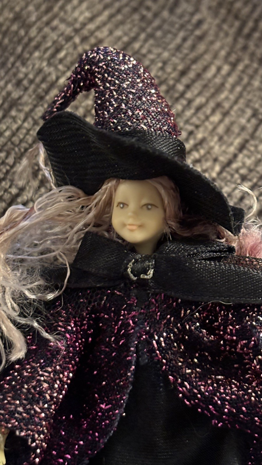 Bendable Fairy Witch / hand made 
