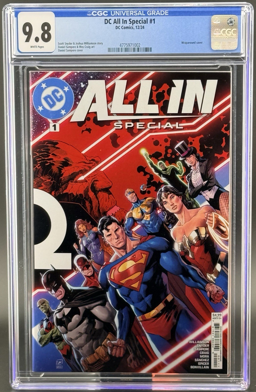 DC All in Special #1 CGC 9.8 1st Print -1st Appearances & Intros, see Full Desc