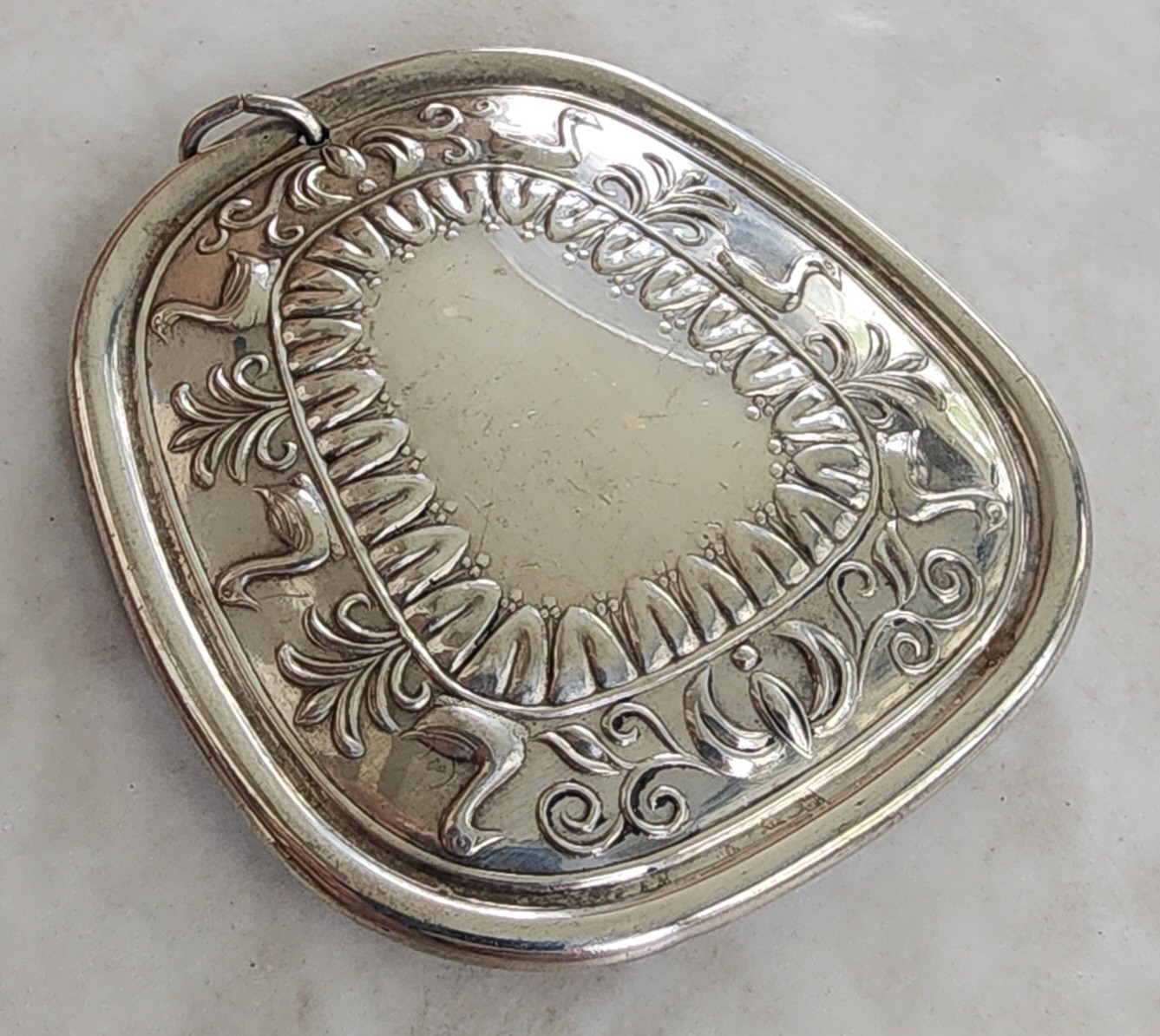 Vintage 1976 Towle Sterling Silver Ornament Liberty Bell 12 Days Christmas Geese