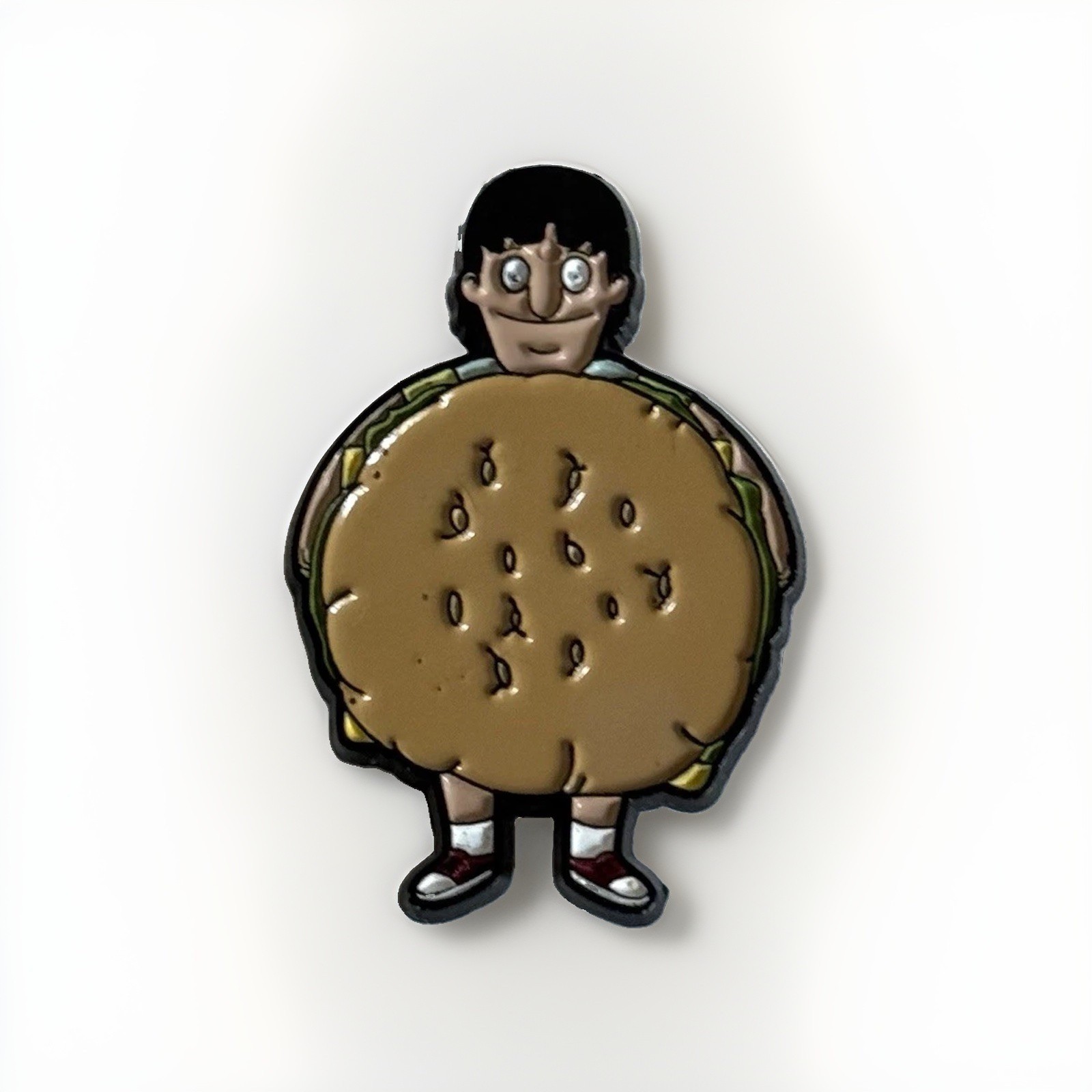 Loot Crate Bob's Burgers Gene Belcher Enamel Lapel Pin Collectible Souvenir Ex Loot Crate Bob's Burgers Gene Belcher Enamel Lapel Pin Collectible Souvenir Ex