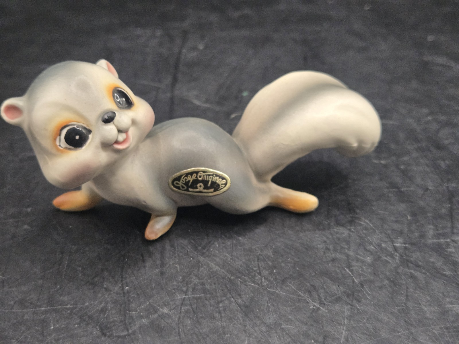 Vtg Josef Originals Squirrel / Chipmunk Figurine Made In Japan Kitchy Decor