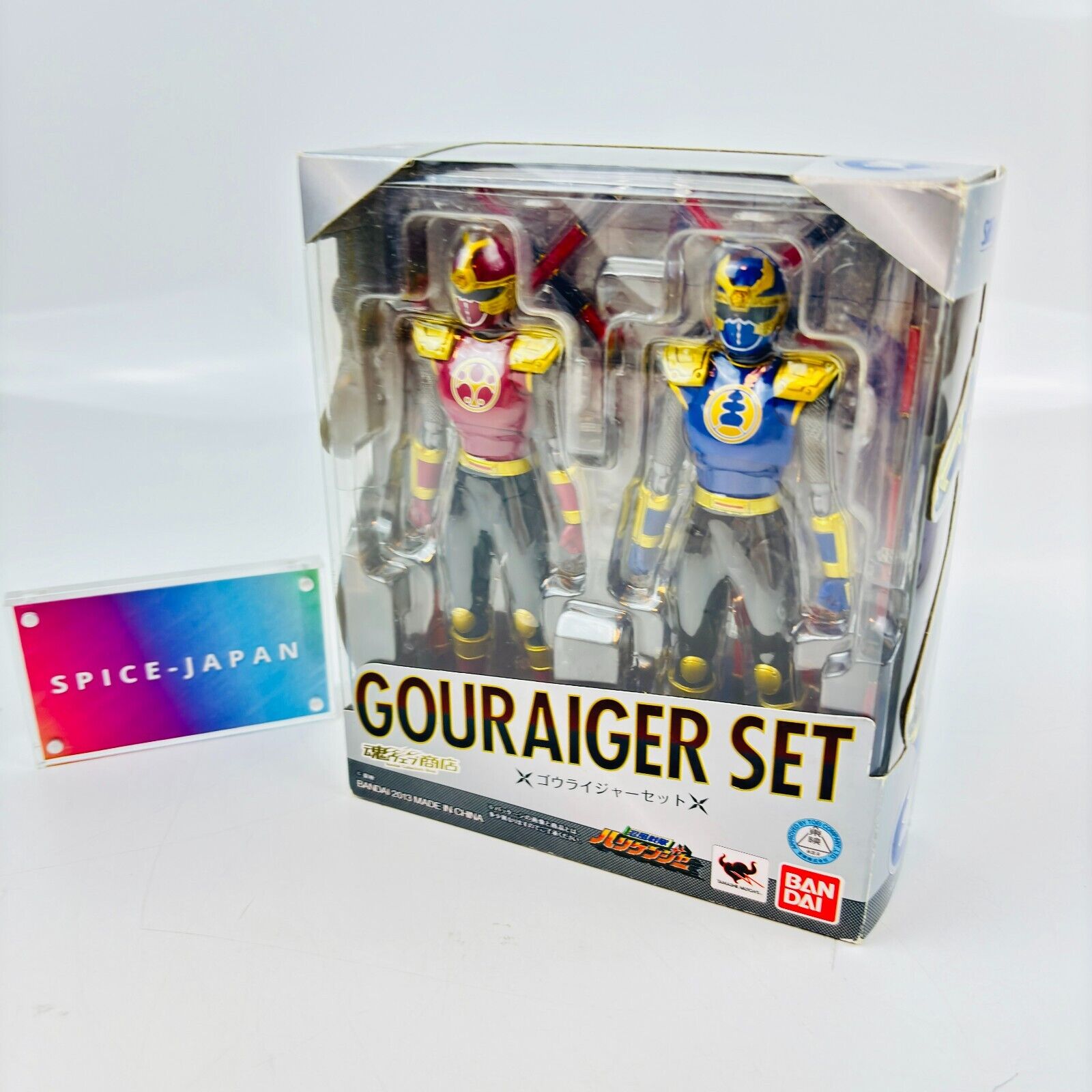Power Rangers S.H.Figuarts Ninpuu Sentai Hurricaneger GOURAIGER Set BANDAI W/box