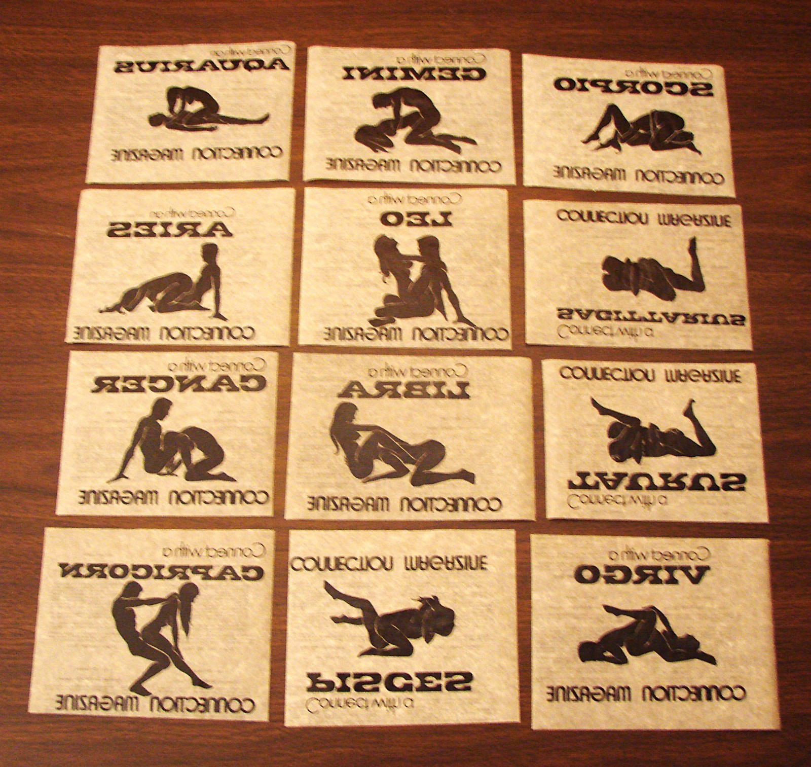 Vintage 70\'s Complete Set of Sex \
