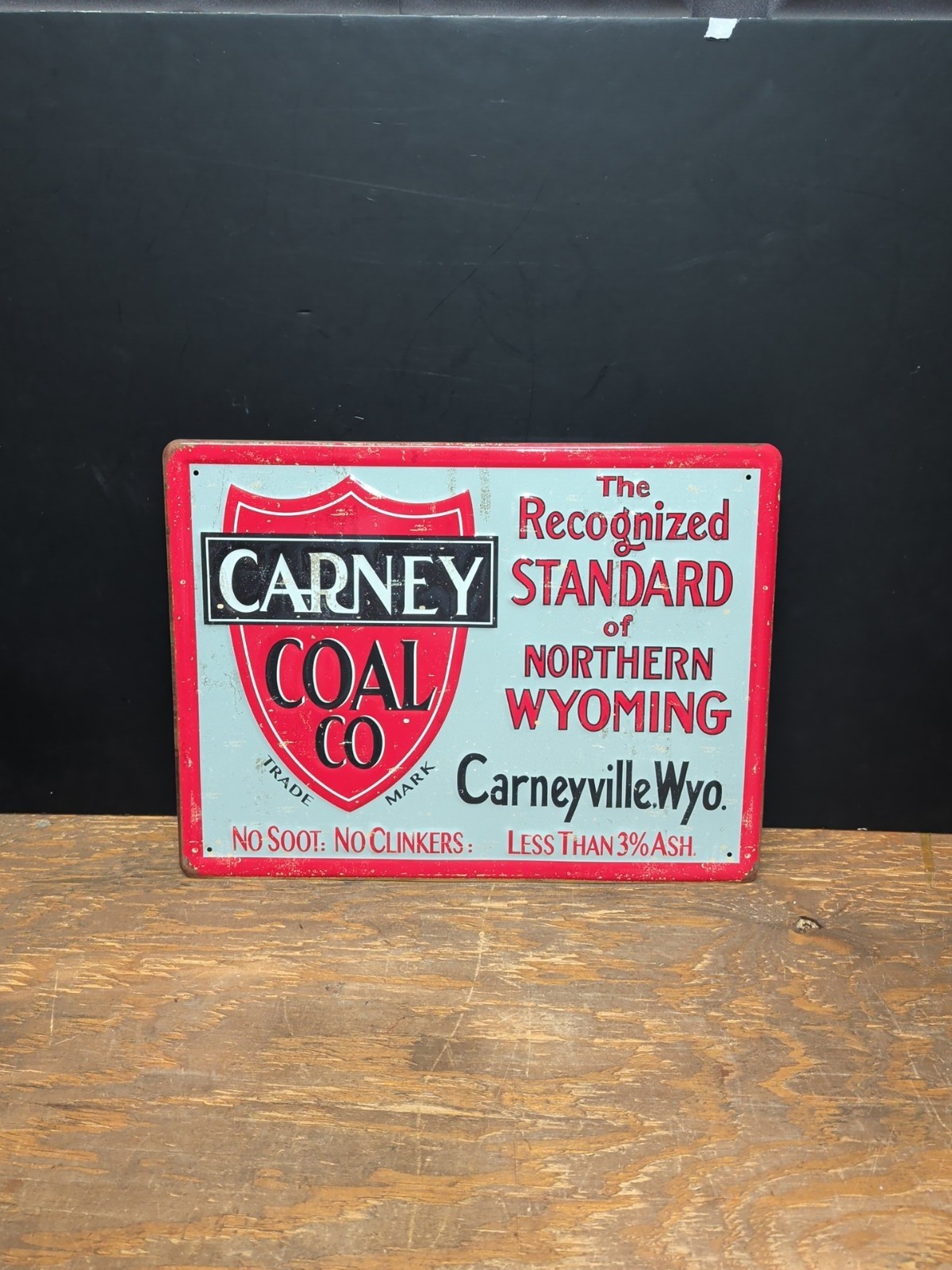 Carney Coal Company Metal Sign 15.5\ Carney Coal Company Metal Sign 15.5\