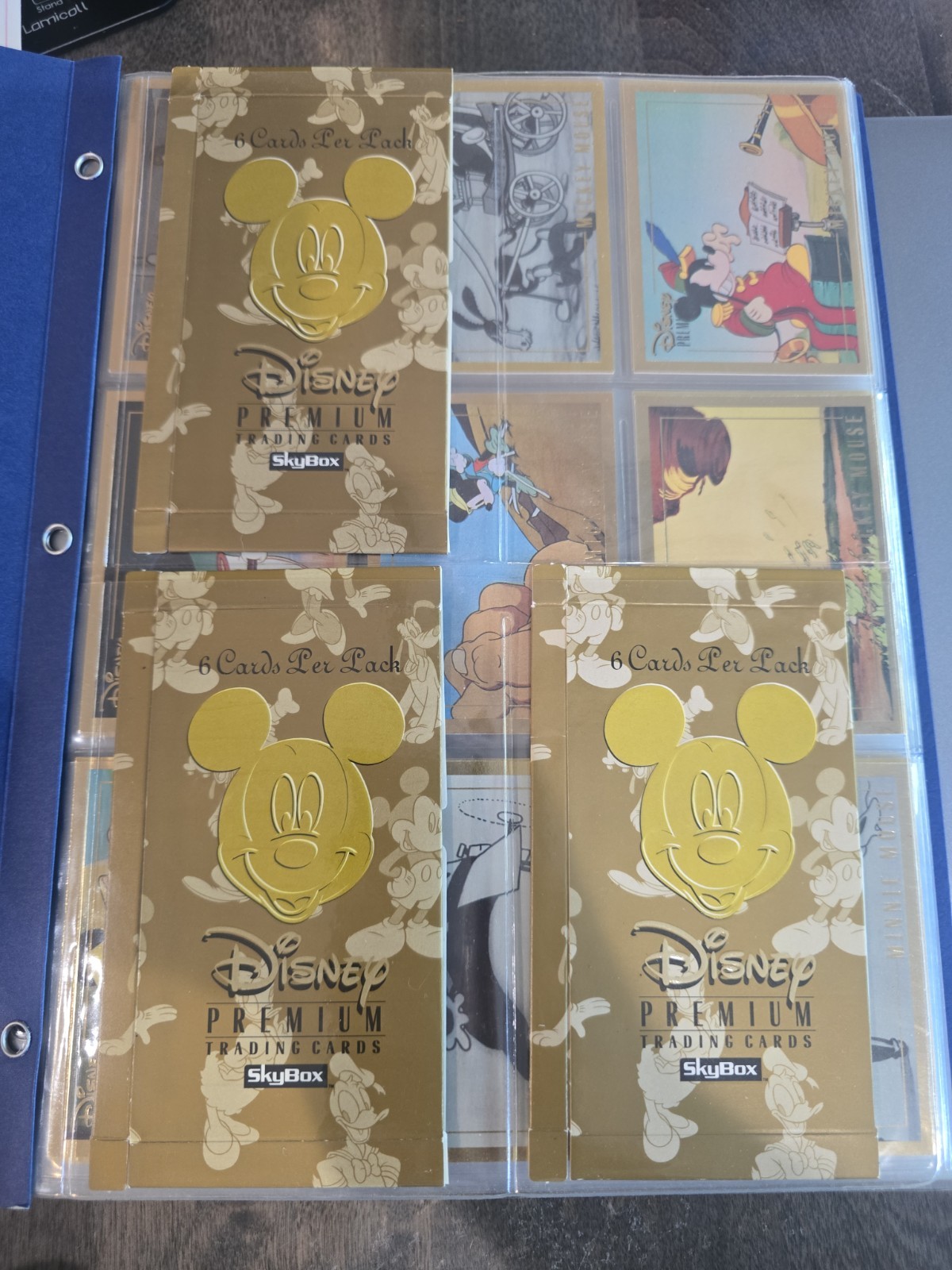 1995 Disney Premium Trading Cards Series 1 Complete Master Set Cards 1-91, P1 P2