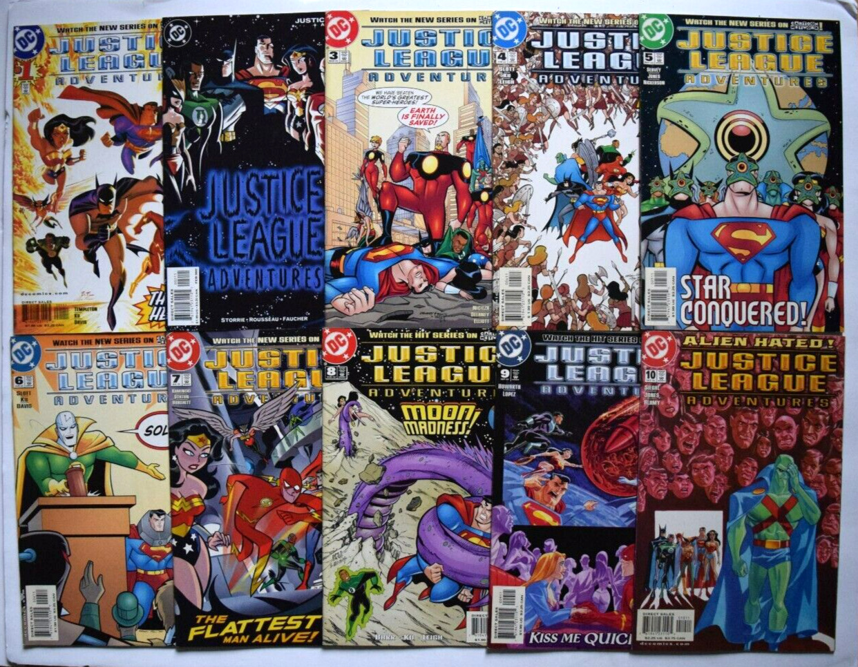 JUSTICE LEAGUE ADVENTURES (2002) 24 ISSUE COMIC RUN 1-29 DC COMICS
