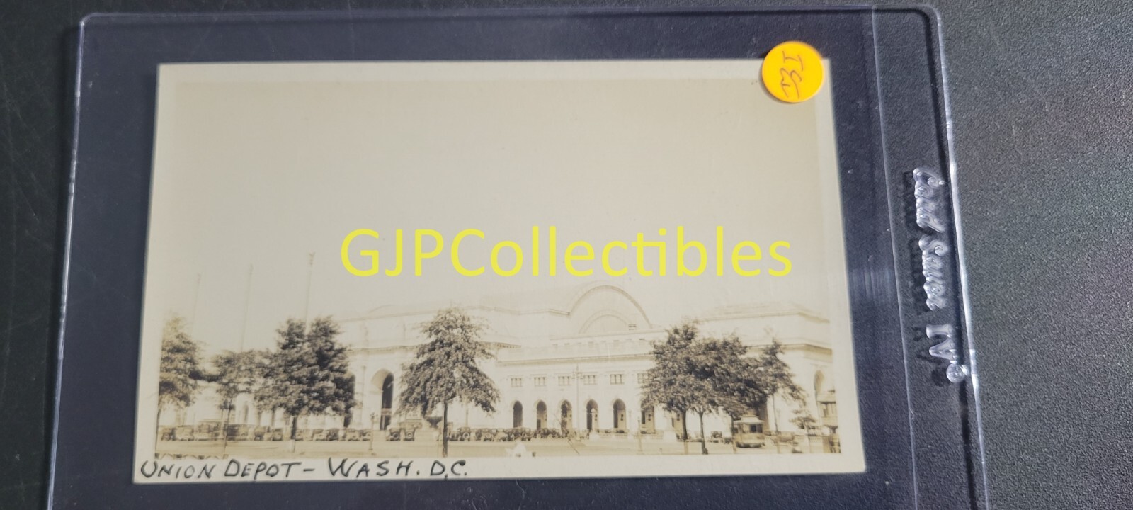 IEI VINTAGE PHOTOGRAPH Spencer Lionel Adams UNION DEPOT WASH DC