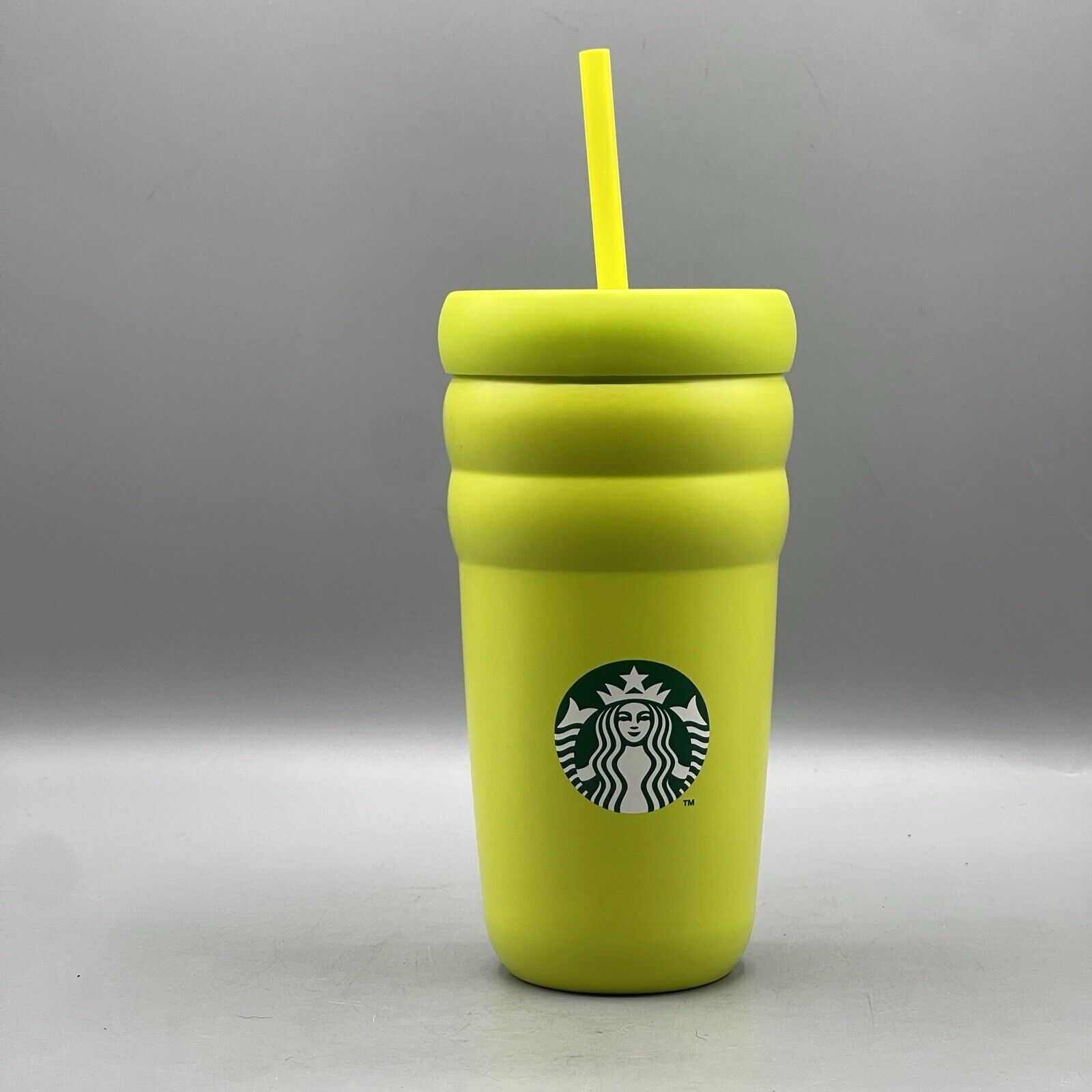 Starbucks Cold Cup Tumbler European Release 2024 Lime Green Vacuum Insulated