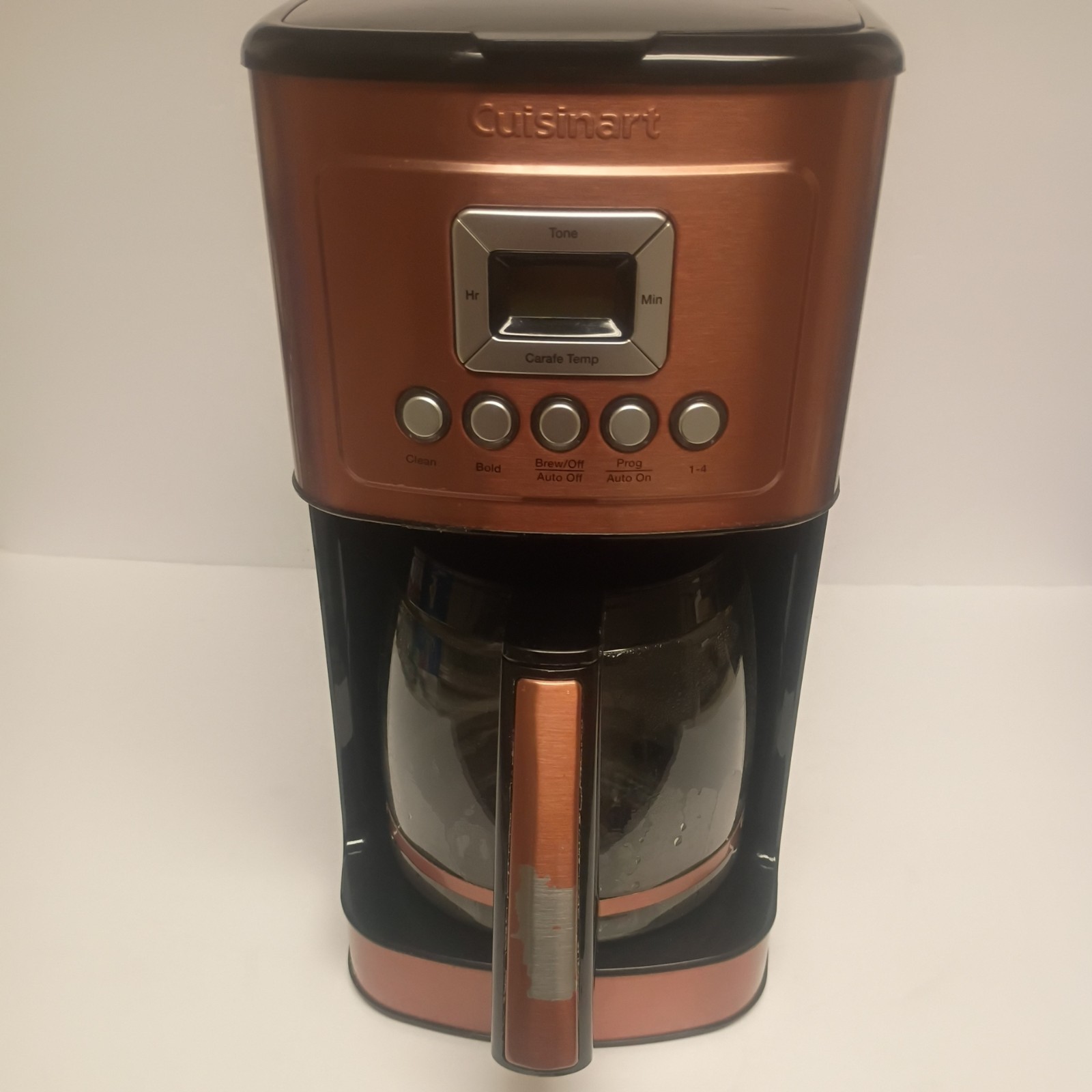 Cuisinart DCC-3200CP 14-Cup Glass Carafe Coffee Maker - Copper (Used)