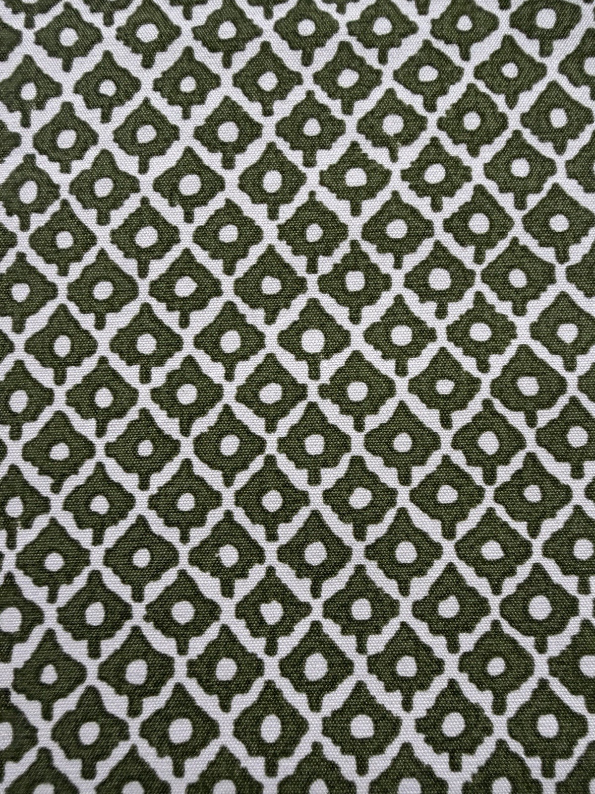 Anna French  / Thibaut AF9629 Petit Arbre Green on White Fabric 2 Yards