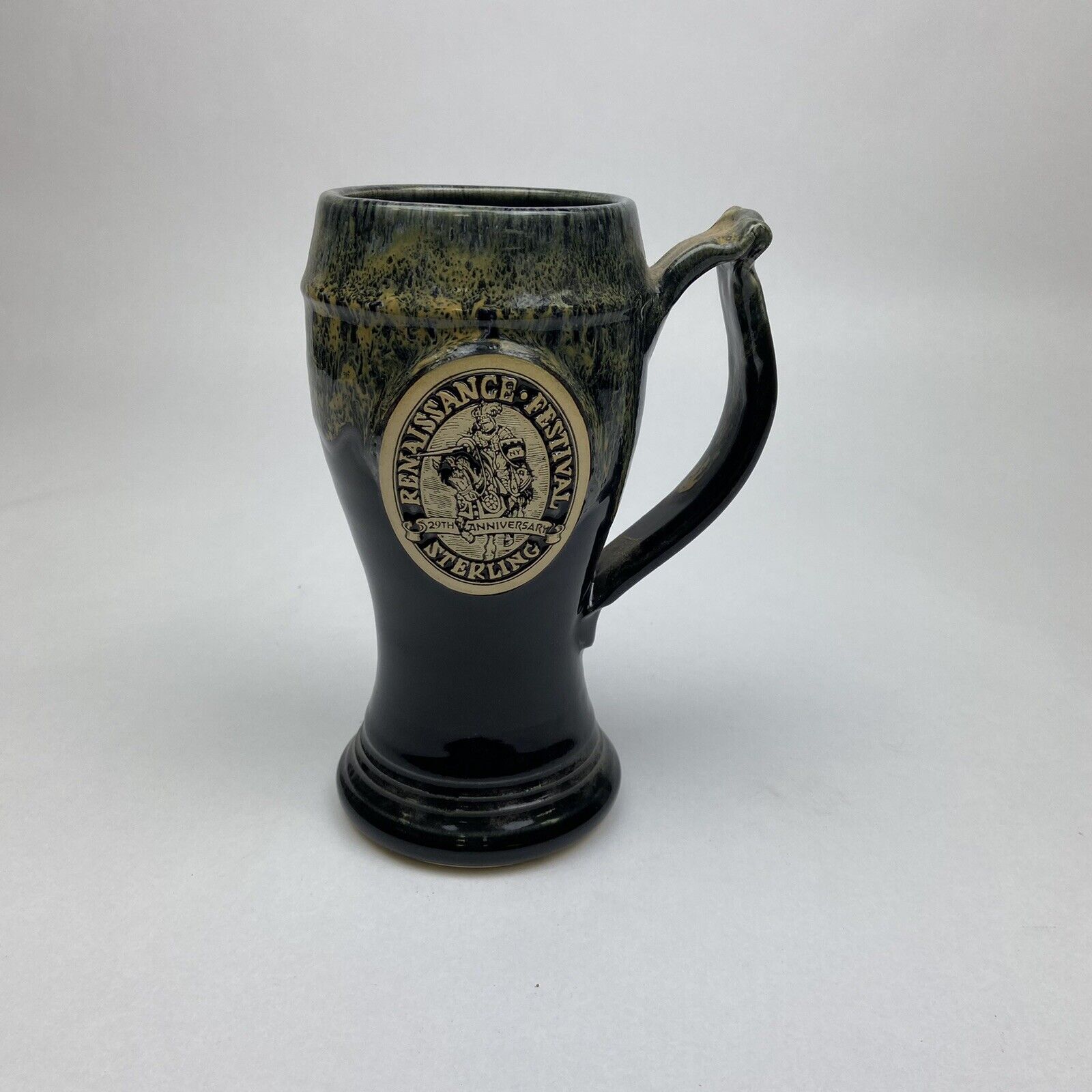 29th Sterling NY Renaissance Festival Handmade Pottery Cup Mug Limited Ed