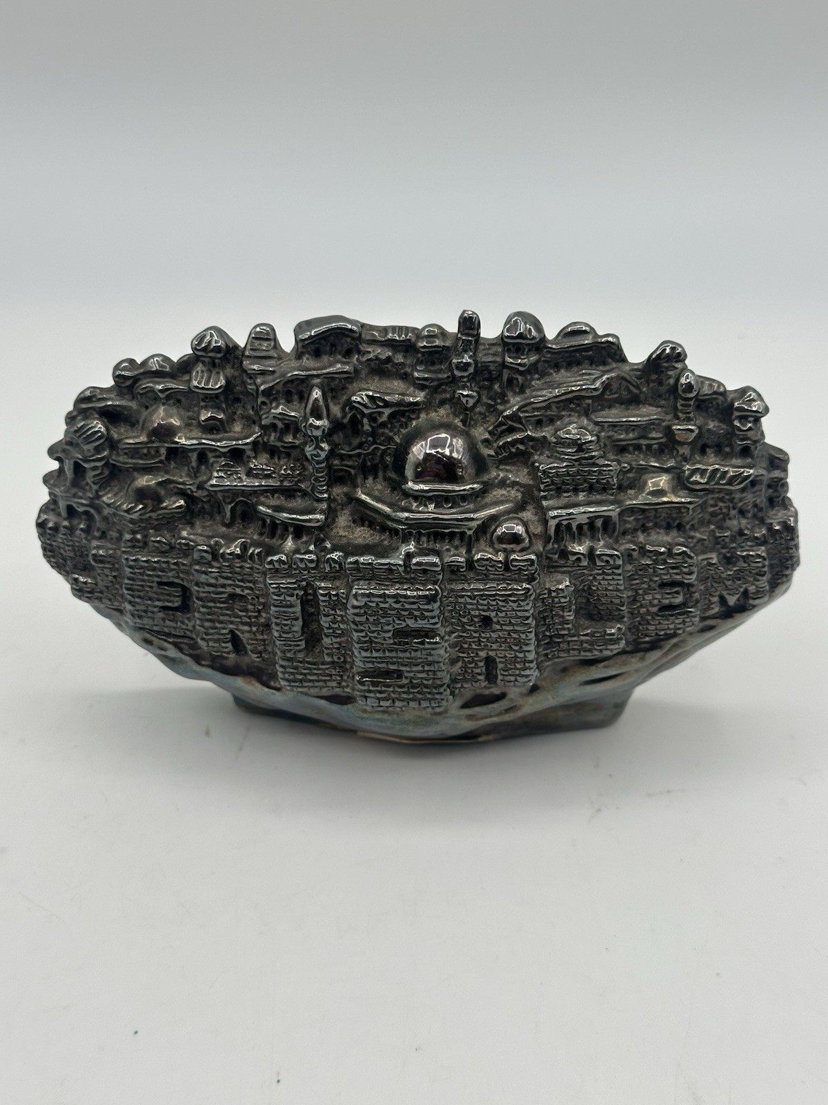 Vintage Israel Jerusalem Sterling Silver Sculpture