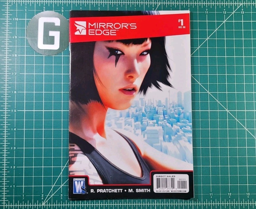 Mirror\'s Edge #1 (2008) EA Electronic Arts Video Game Comic Book WildStorm VF+