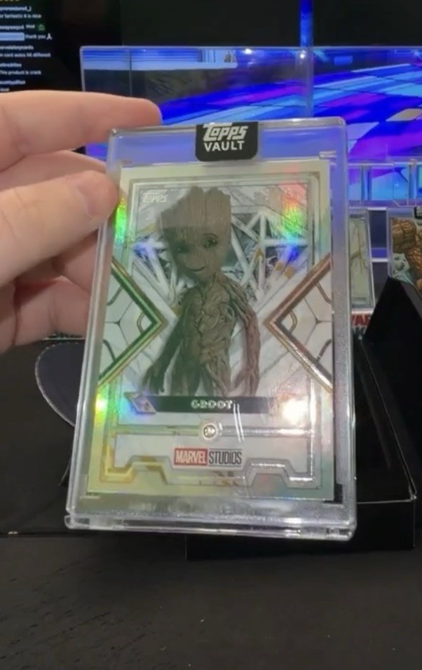 2026 Topps Marvel Vault GROOT DIAMOND # /50 #MD-75 Guardians Of The Galaxy 2026 Topps Marvel Vault GROOT DIAMOND # /50 #MD-75 Guardians Of The Galaxy