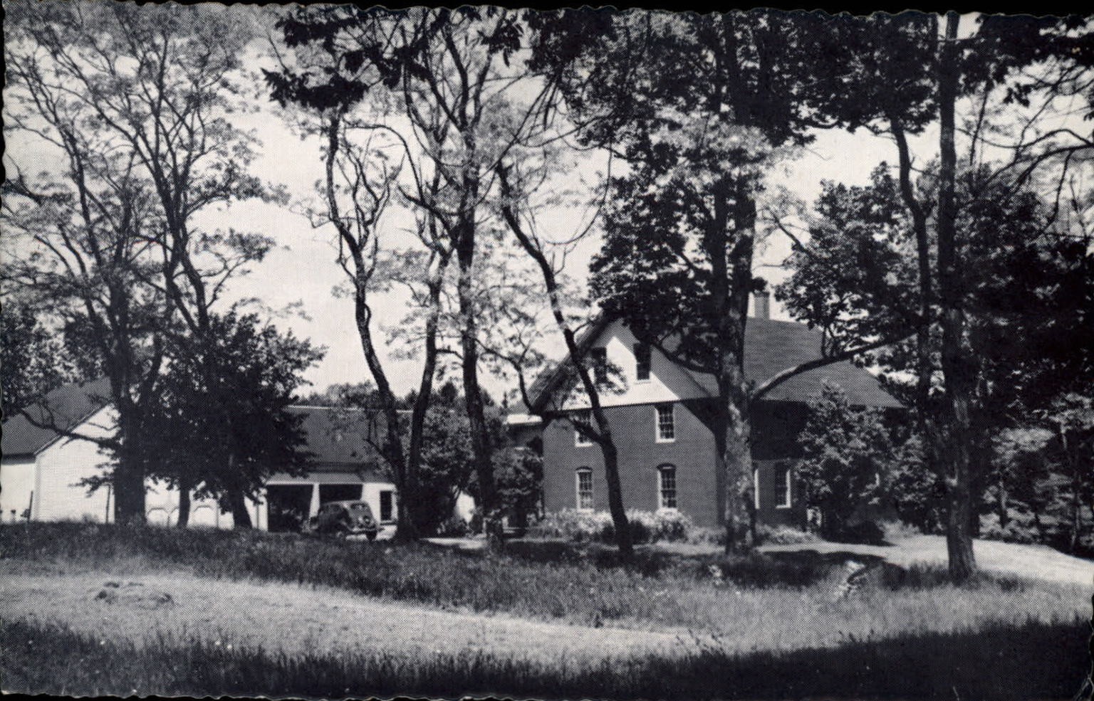 Gorham Maine Old McLellan House ~ postcard sku891 Gorham Maine Old McLellan House ~ postcard sku891