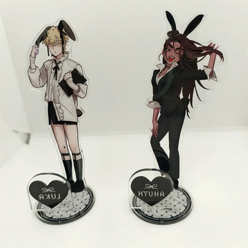 2Pcs/Set Alien Stage Mizi/Sua Acrylic Desktop Stand Figure Collection Decor Gift