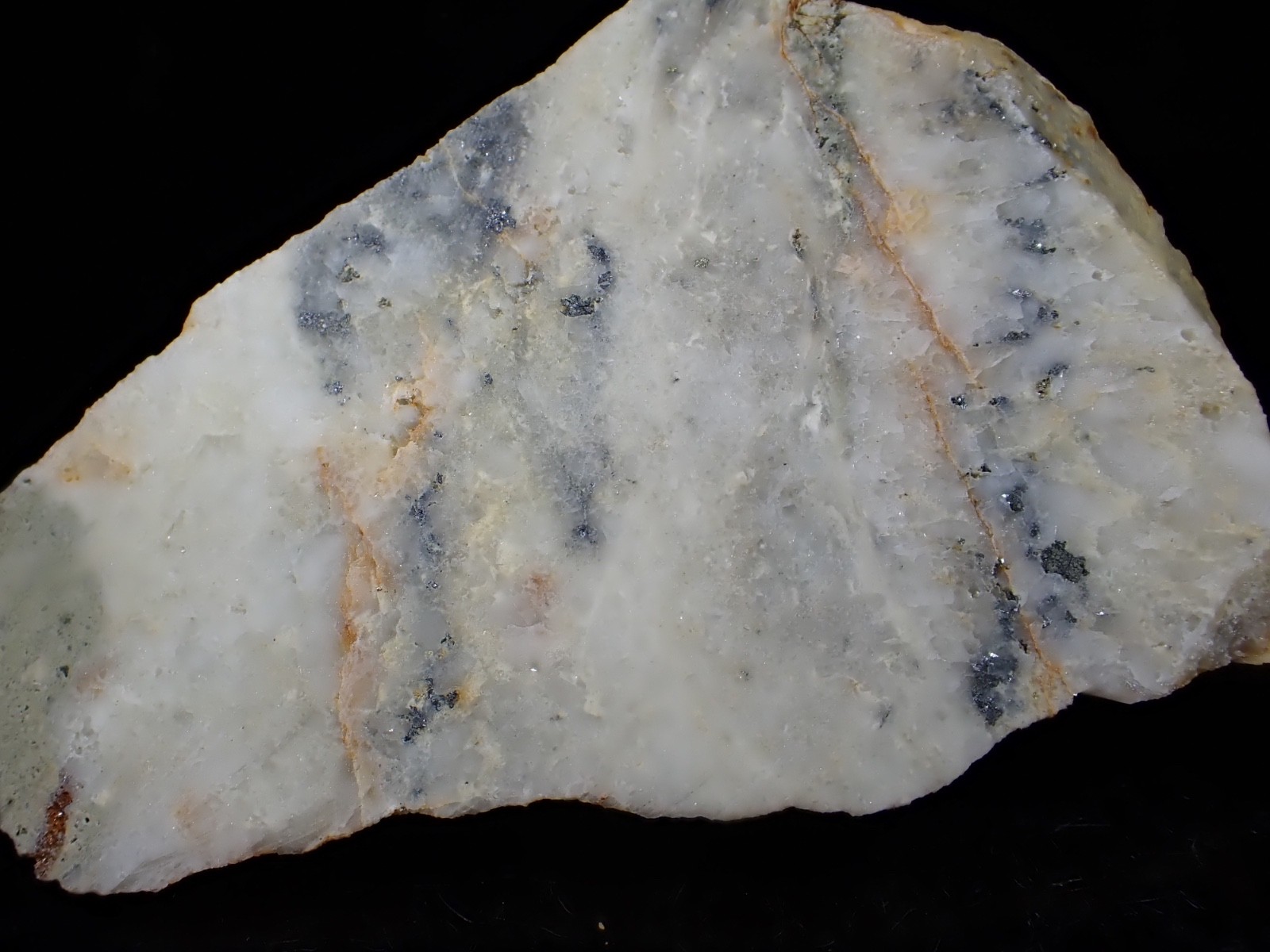 Rare Native Gold var. Electrum, Acanthite & Pearceite Ophir Mine Comstock Nevada