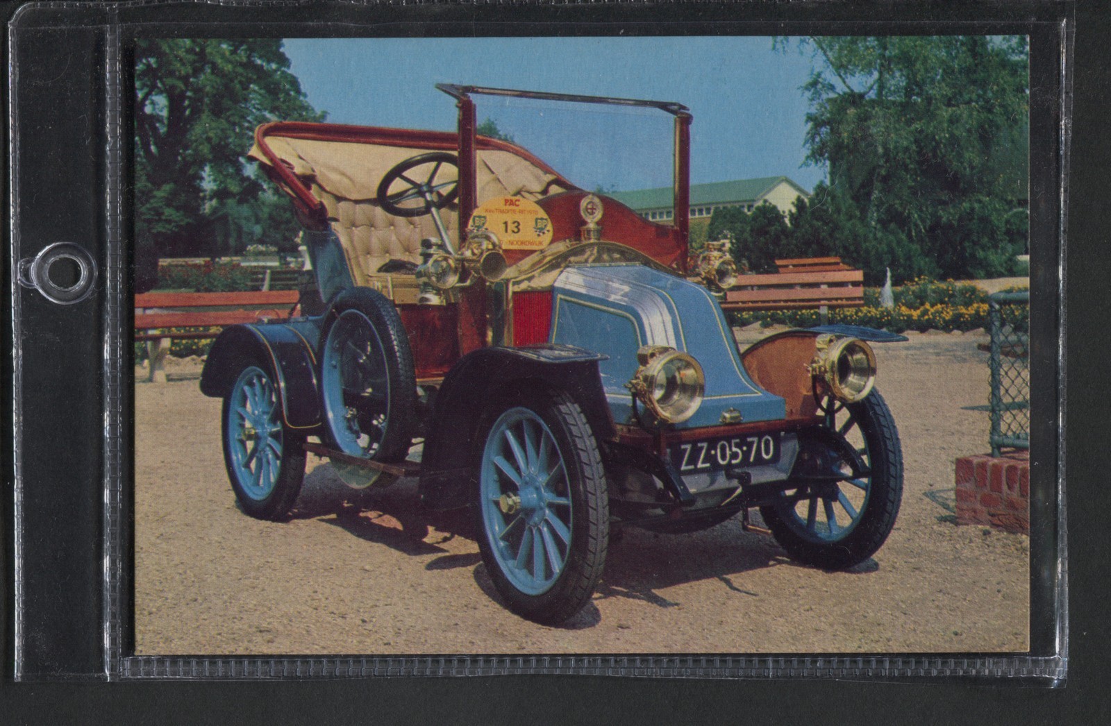 Renault 1908 Vintage Car/Automobile Postcard