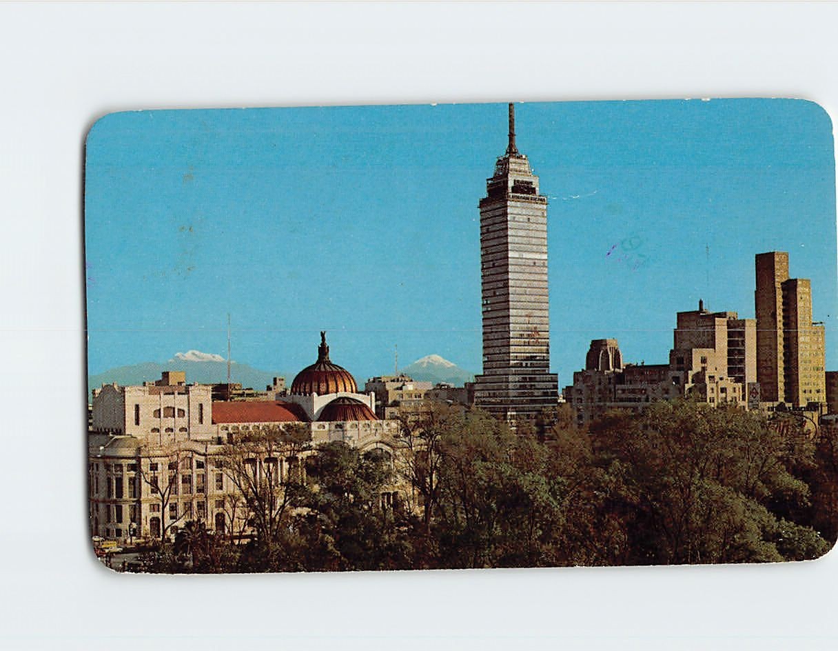 Postcard Mexico City Mexico