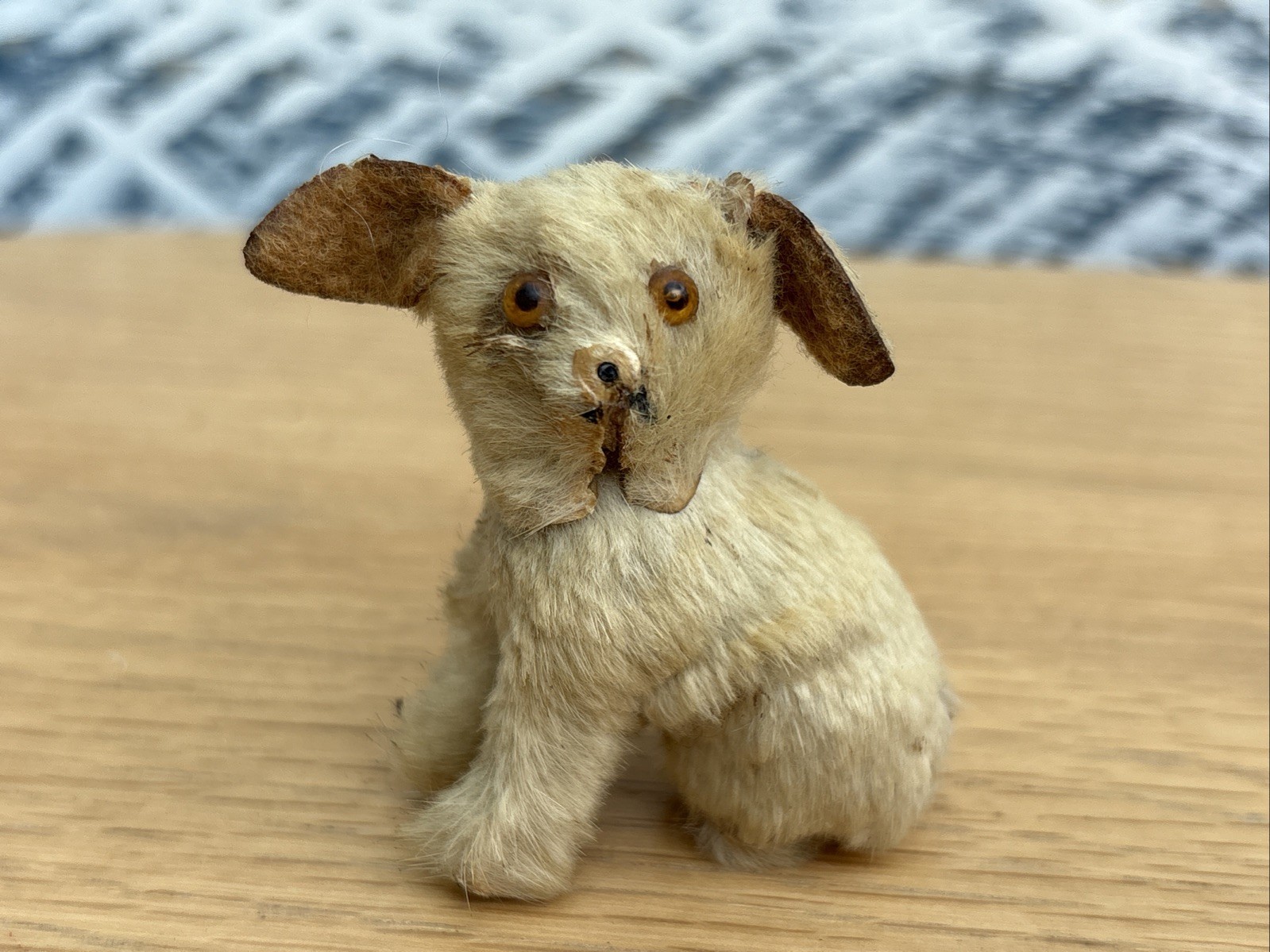 Vintage Little Dog Original Fur Toys Made in West Germany Vintage Little Dog Original Fur Toys Made in West Germany