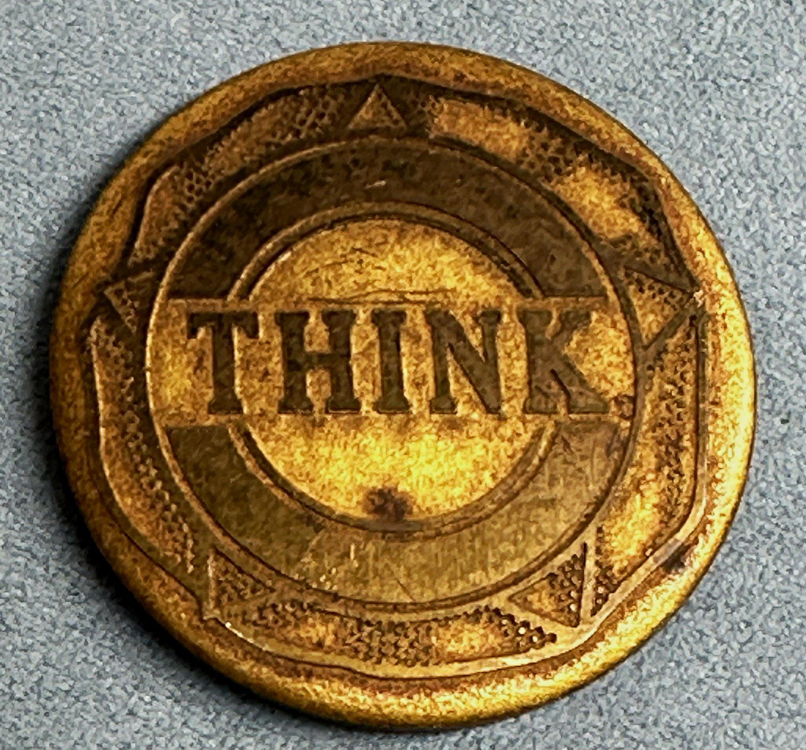 Vintage IBM “THINK Vintage IBM “THINK