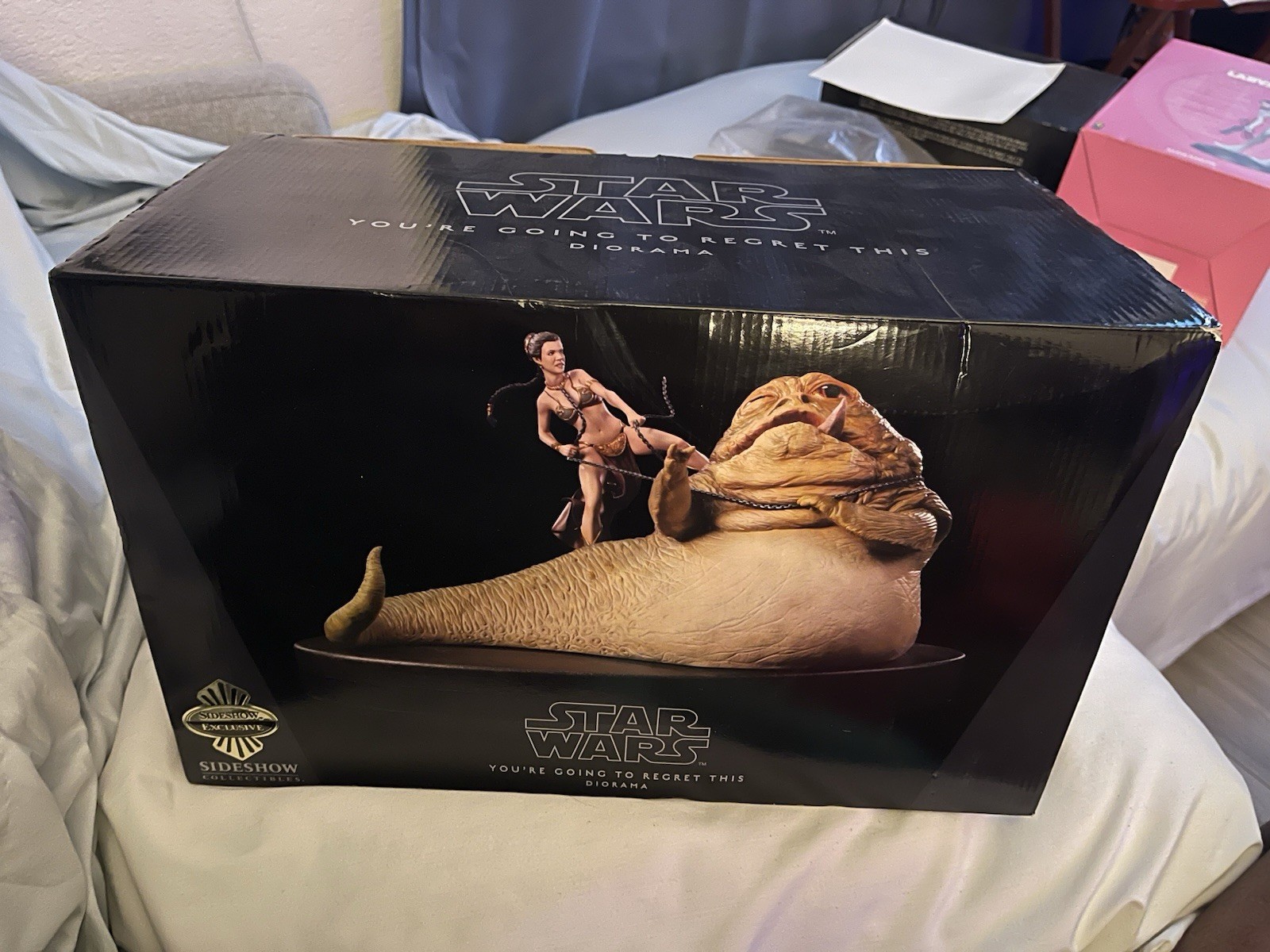 SDCC Sideshow EX Star Wars Princess Leia vs Jabba the Hutt Diorama 307/400