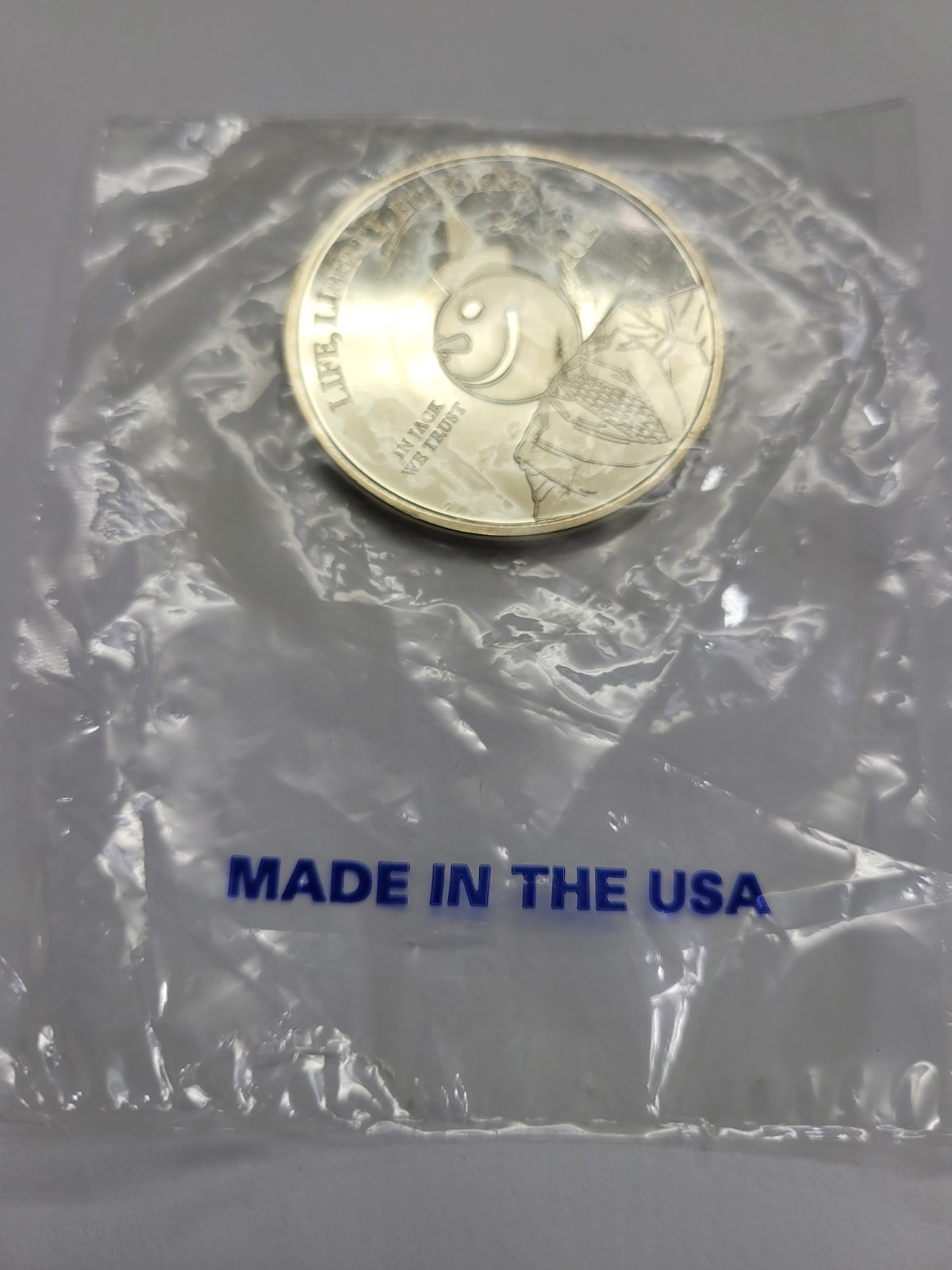 Rare 2015 jack in the box Charity Golf Tournament Coin New In Bag