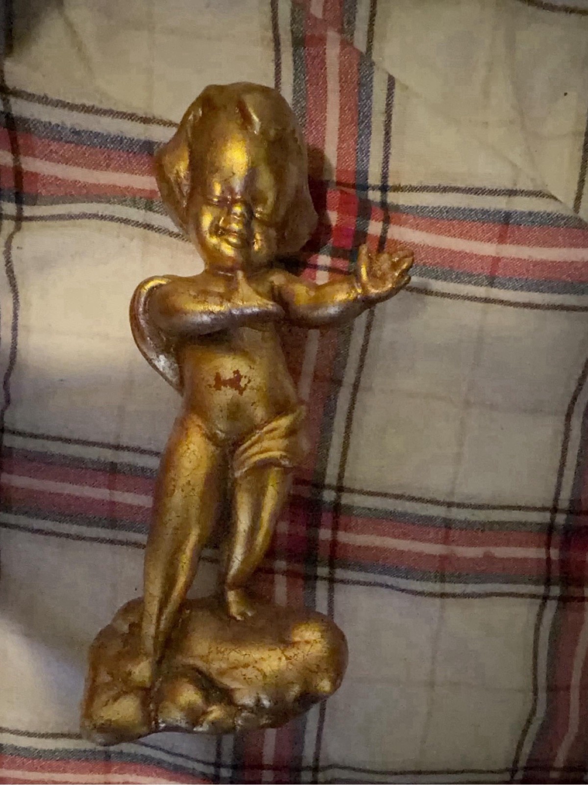 vintage Italian ANRI hand-carved Holy Family figurine