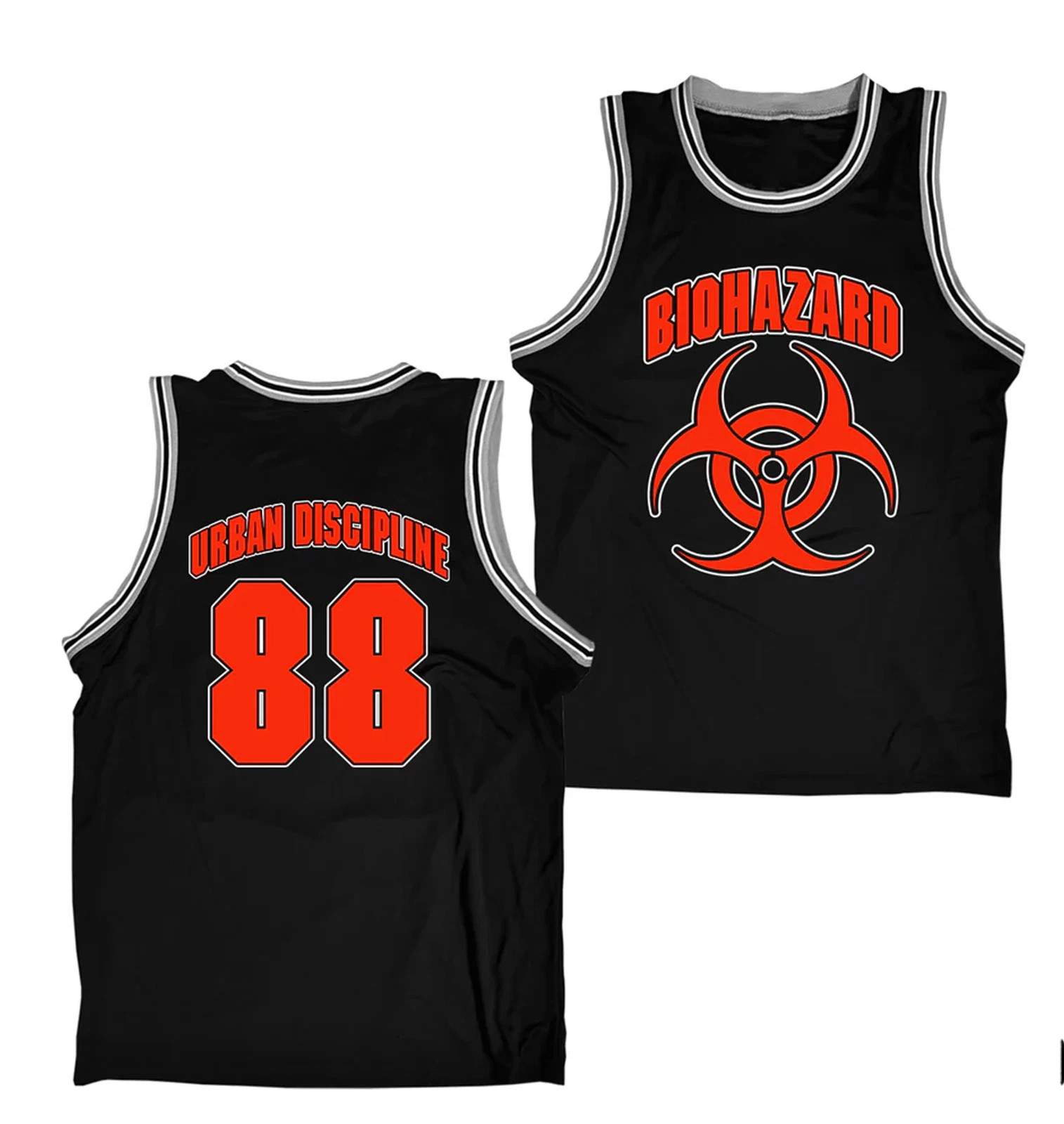Trending Biohazard Band For Fans Basketball Jersey All Size CC194