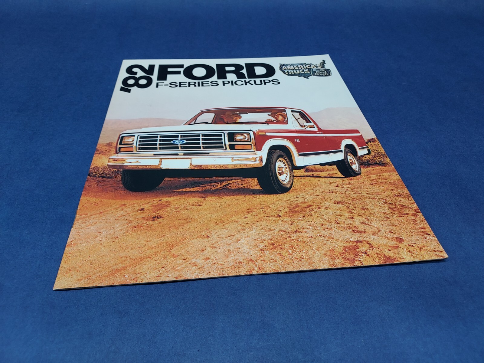 Vintage 1982 Ford F Series Pickups Truck Auto Dealer Brochure