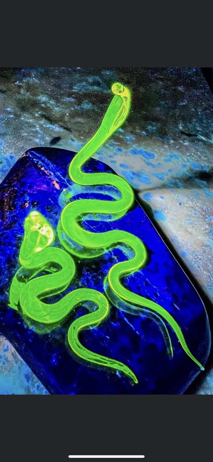 One Large Jumbo Uranium Vaseline Cobra By Rafael