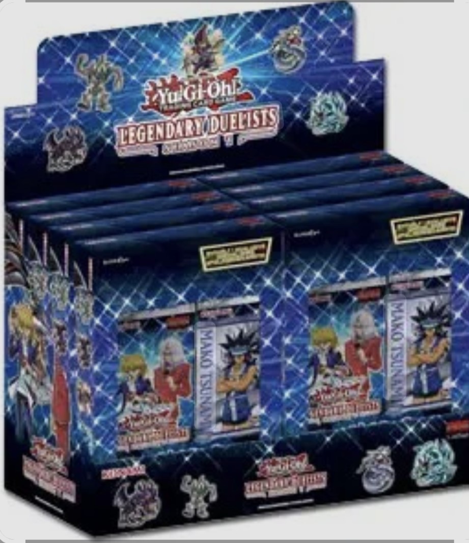 YuGiOh Legendary Duelists Season 1 - NEW/Sealed - Display Contains 8 Mini Boxes