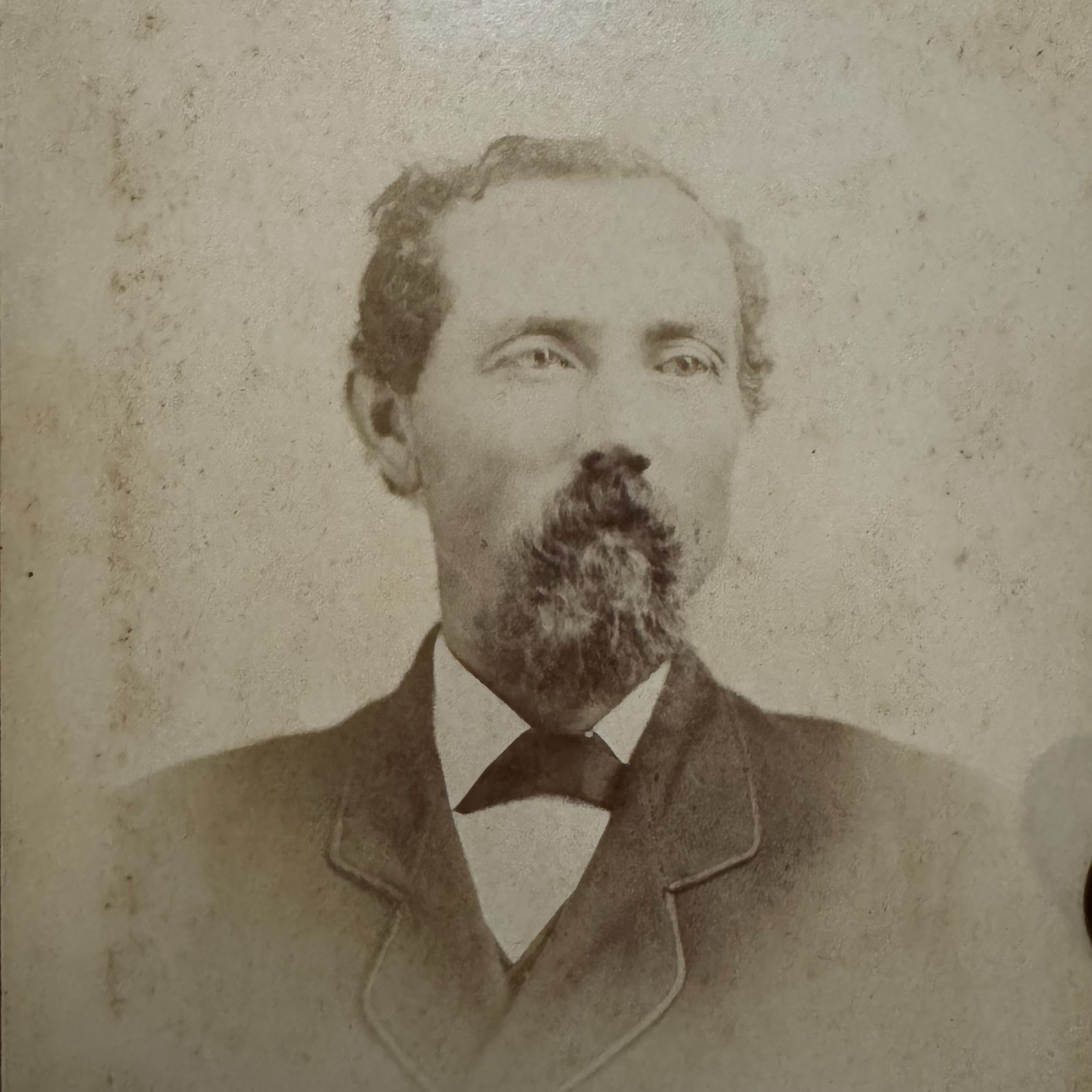 c1890s T Miltenberger Bellefontaine OH Hathaway Man ID’d Cabinet Photo VTG Antq 