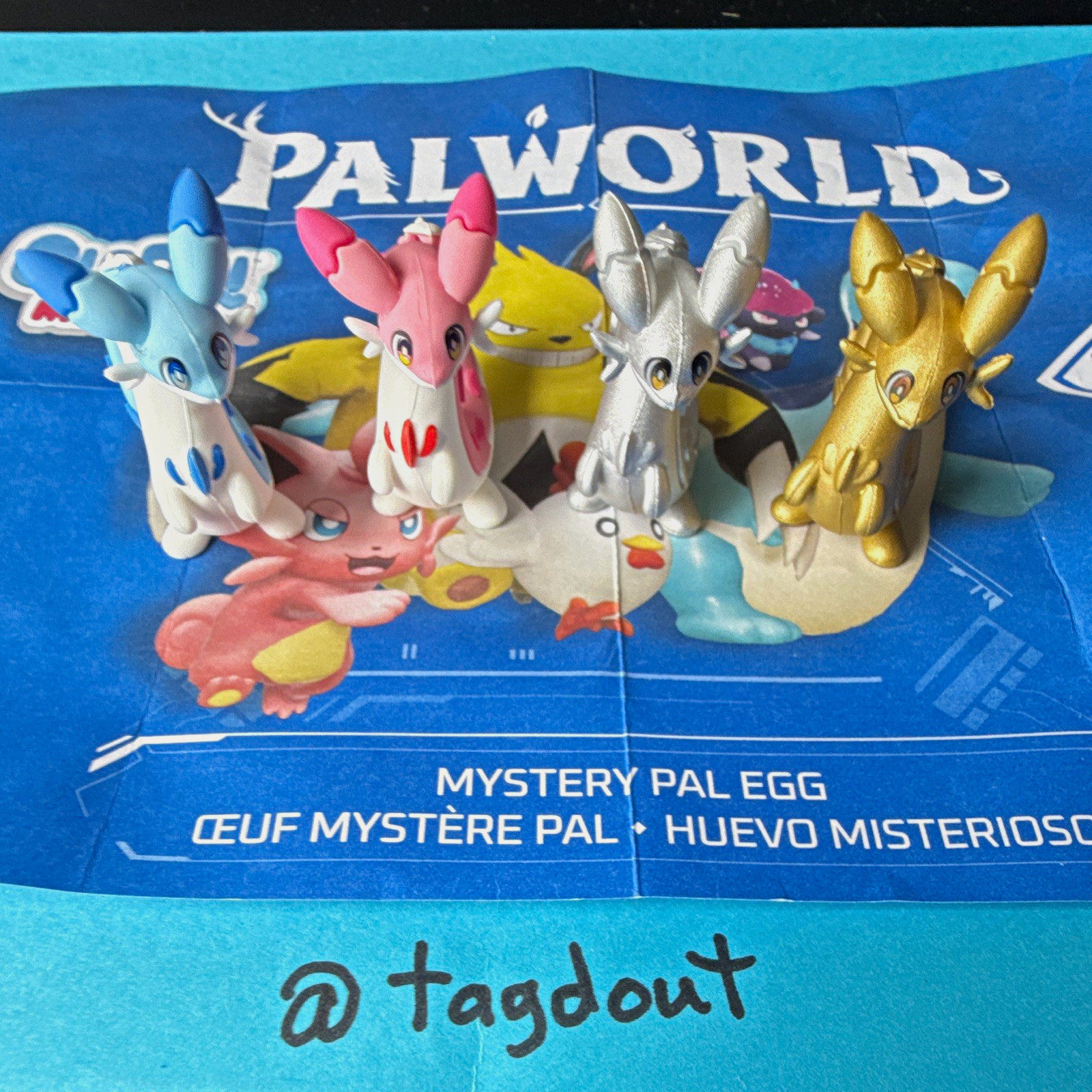 CheeBee micros Palworld Mystery Pal Egg Chillet & Chillet Ignis Figures (4)