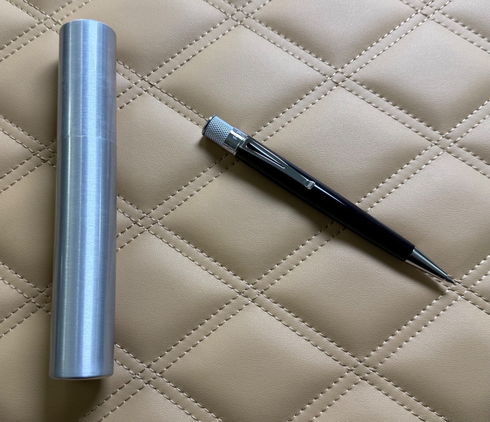 VERTU Rollerball Pen an extremely Rare Collectible Black with Chrome trim