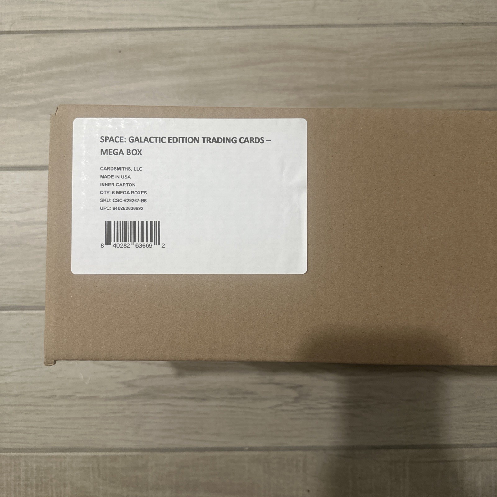 2025 Cardsmiths Currency Space Trading Cards Mega 6-Box Case 2025 Cardsmiths Currency Space Trading Cards Mega 6-Box Case