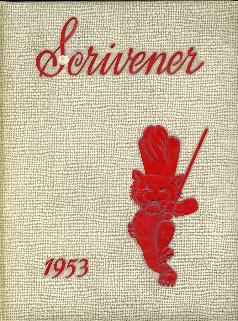 1953 Springfield, Pennsylvania Yearbook - The Scrivener - Nice Condition  