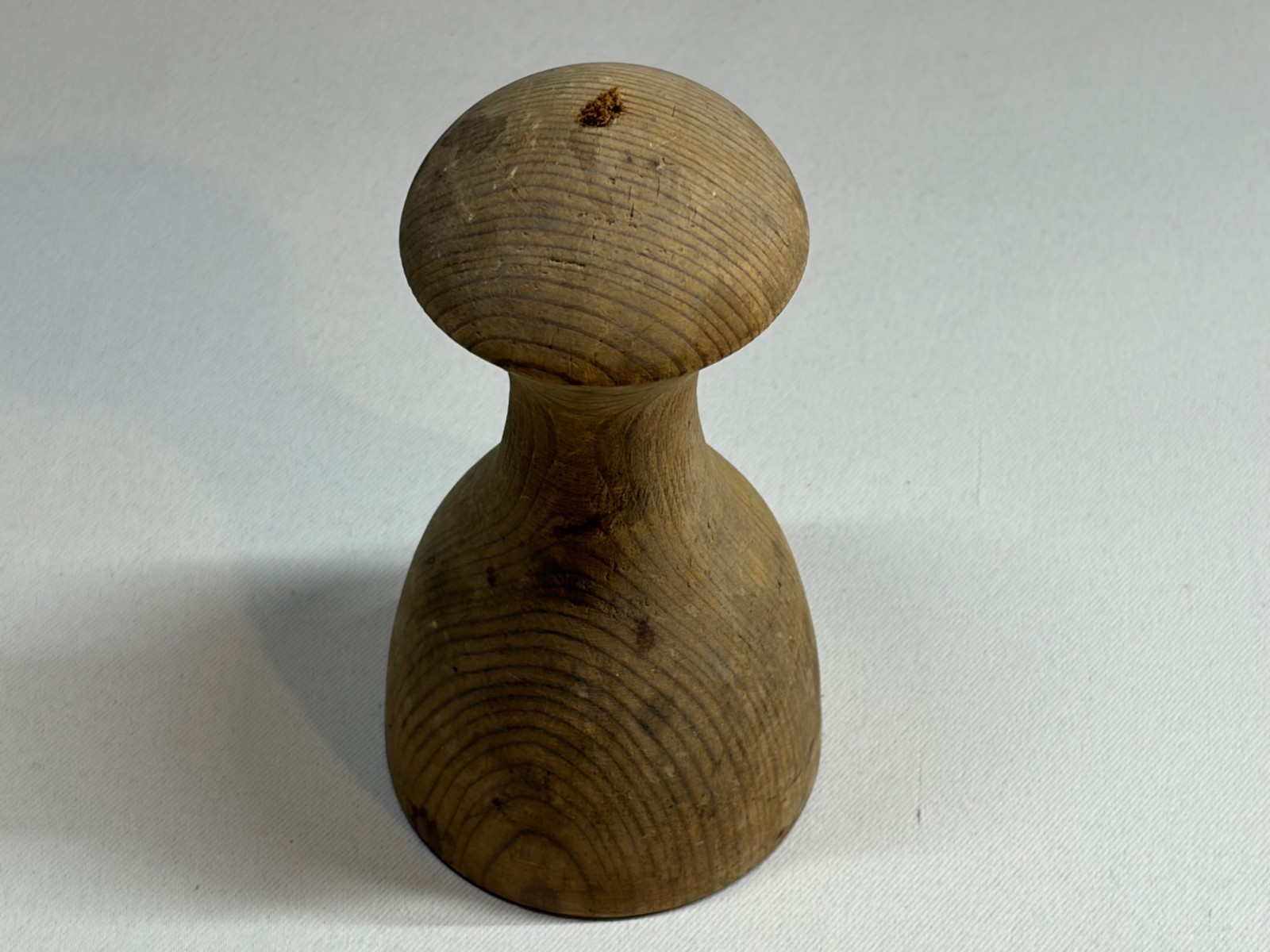 Antique Primitive Wooden Potato Masher Tool Vintage Food Pestle Wood Pounder 5.5