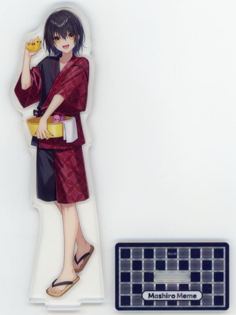 Mashiro Kokoro Acrylic Stand DMM Scratch Nijisanji Onsen C-6 Japan