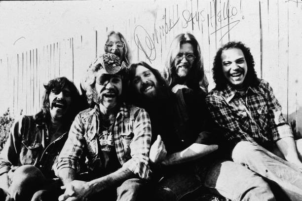 rock group Dr Hook Bill Francis Ray Sawyer Rik Elswit Dennis Locorr- Old Photo