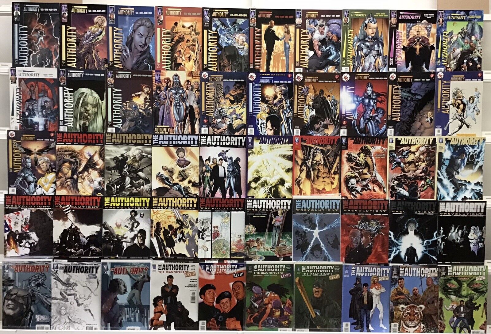 Wildstorm Comics- The Authority - Comic Book Lot Of 50 