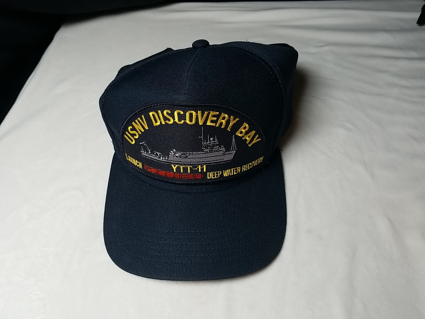 USS MICHIGAN SSGN 727 NAVY TRUCKER HAT BASEBALL HAT USED 