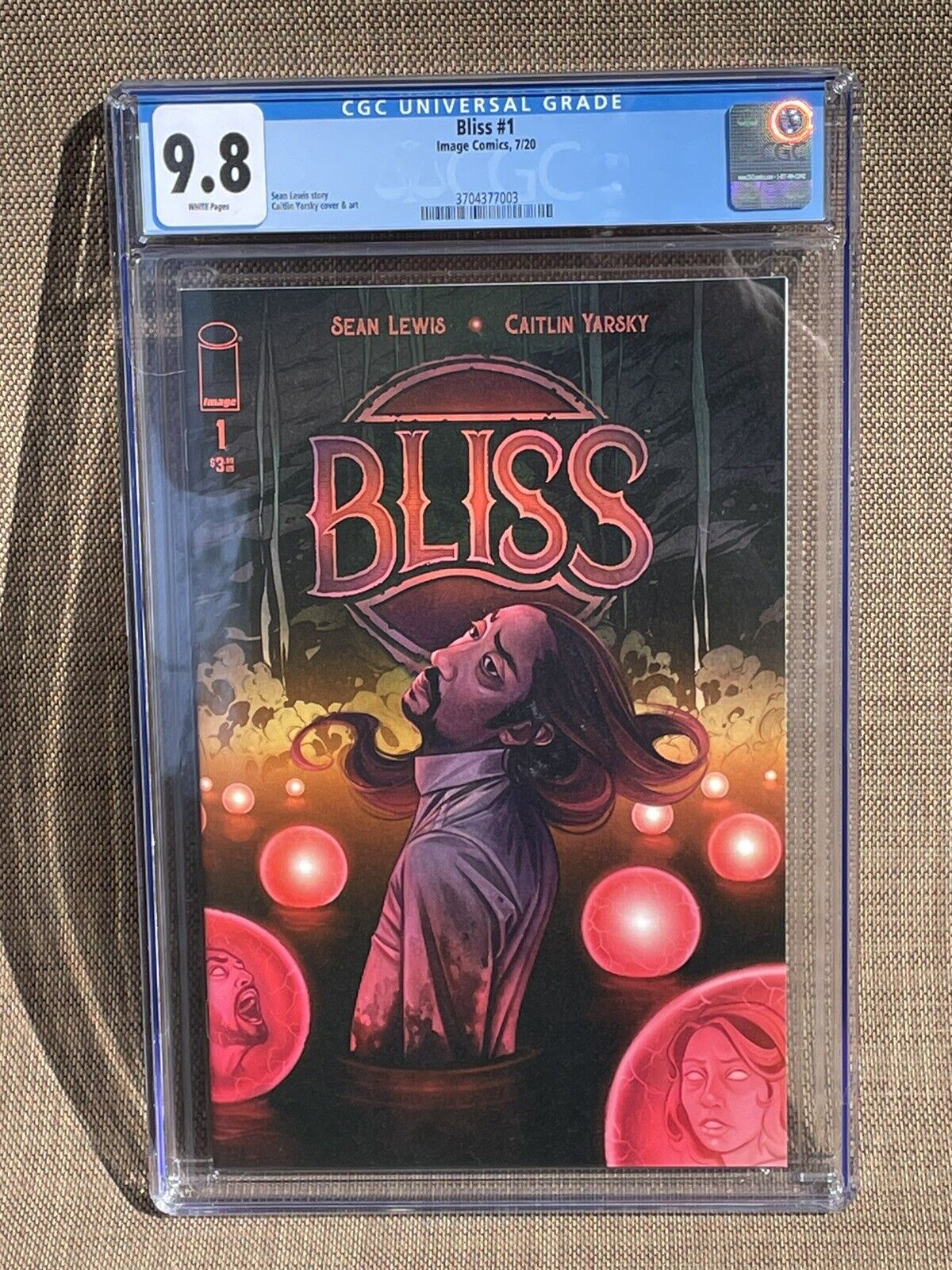 Bliss #1 CGC 9.8 1st First Print Edition Sean Lewis Caitlin Yarksy Image Comics.