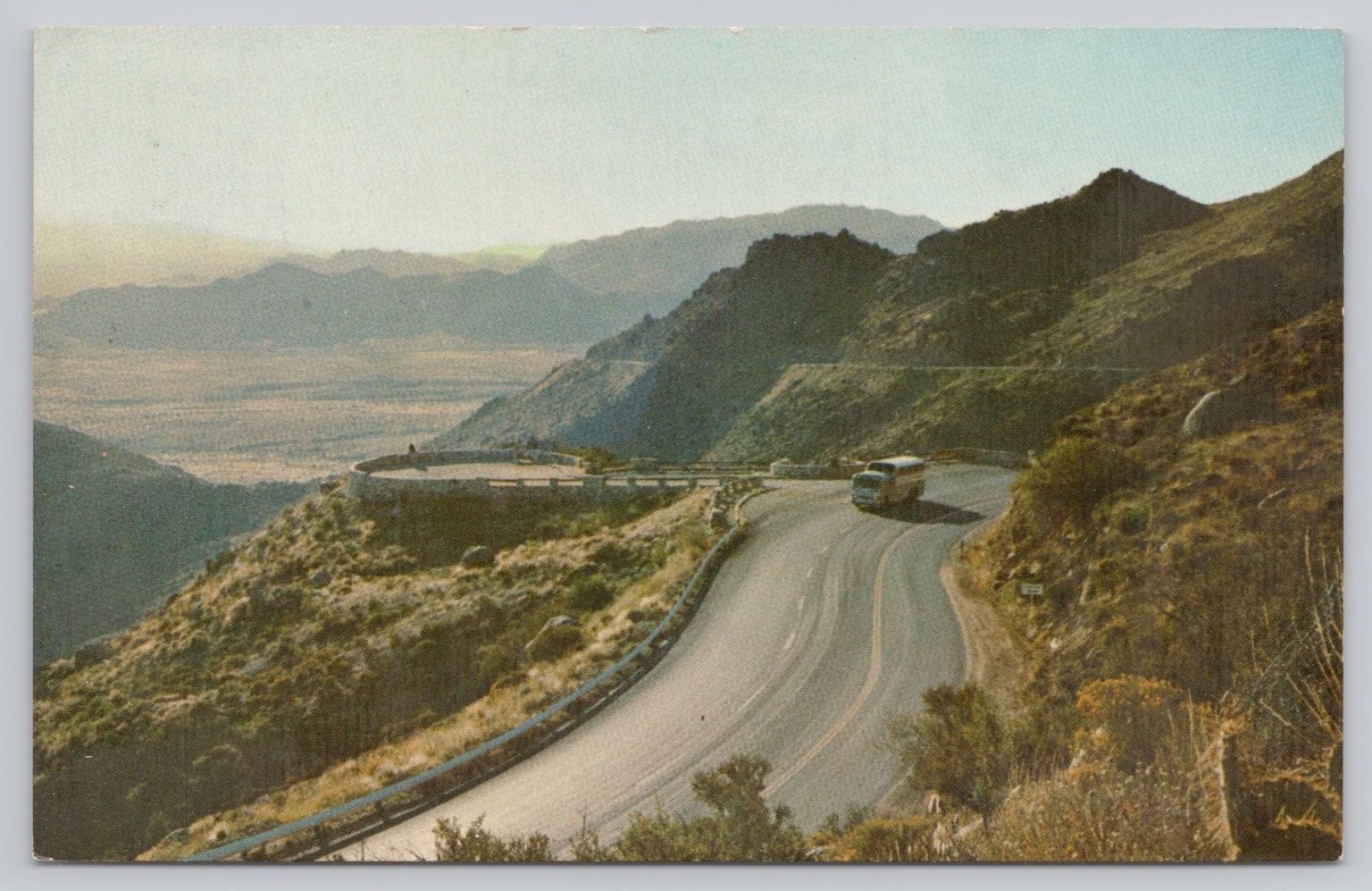Vintage Yarnell Hill Highway Arizona Scenic Postcard 1950s Ektachrome