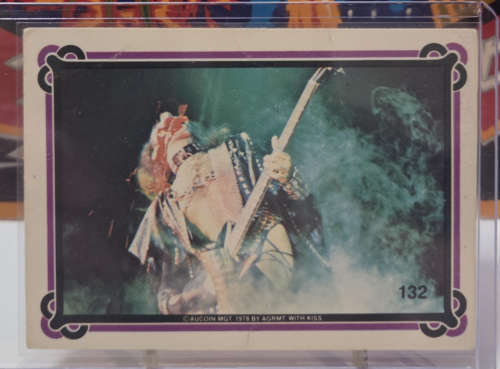 🔥🔥VINTAGE 1978 DONRUSS KISS SERIES 2 TRADING CARD - #132 GENE SIMMONS 🔥🔥VINTAGE 1978 DONRUSS KISS SERIES 2 TRADING CARD - #132 GENE SIMMONS