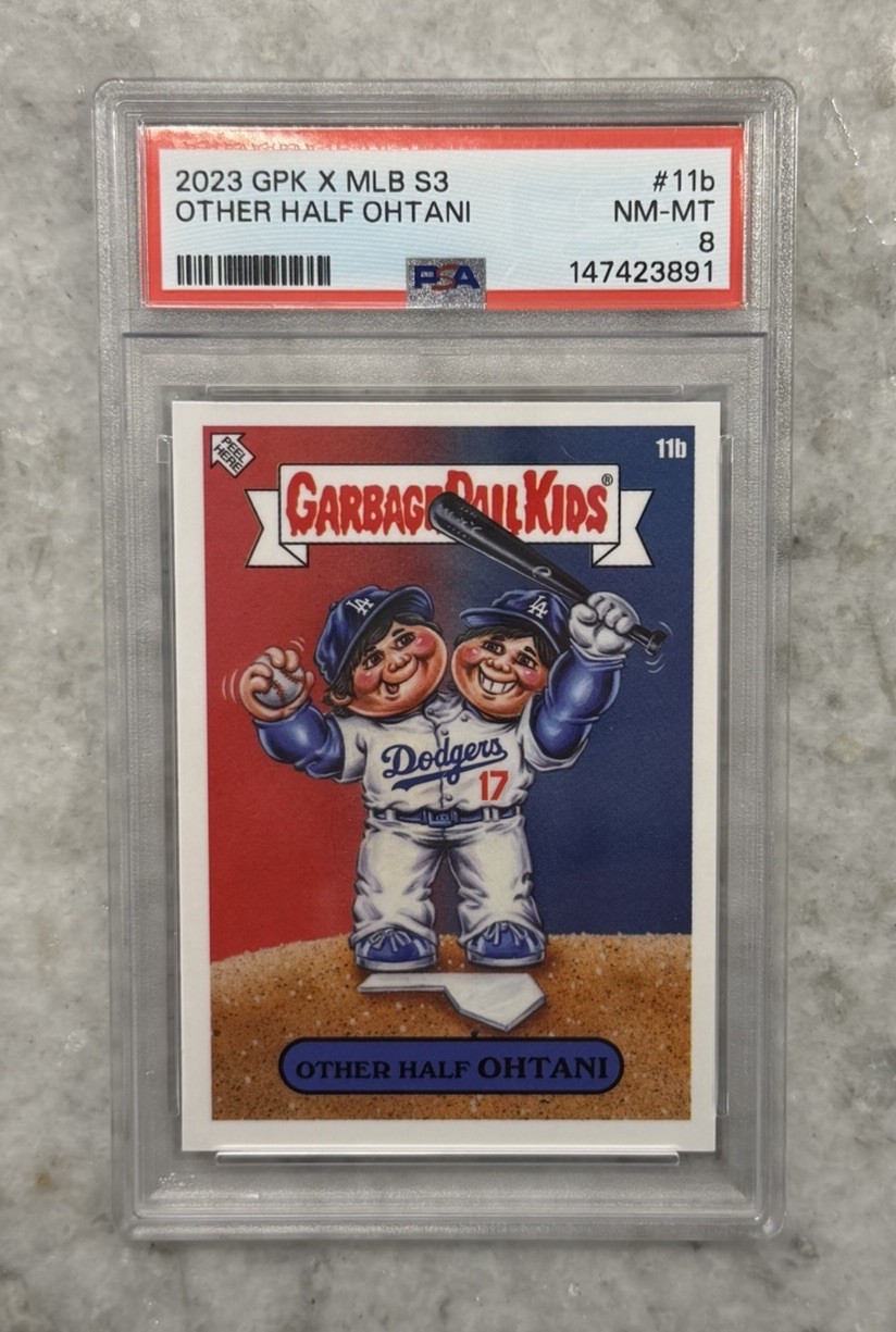 2023 Garbage Pail Kids  Other Half Ohtani 11b Shohei Ohtani Dodgers Topps🔥 PSA