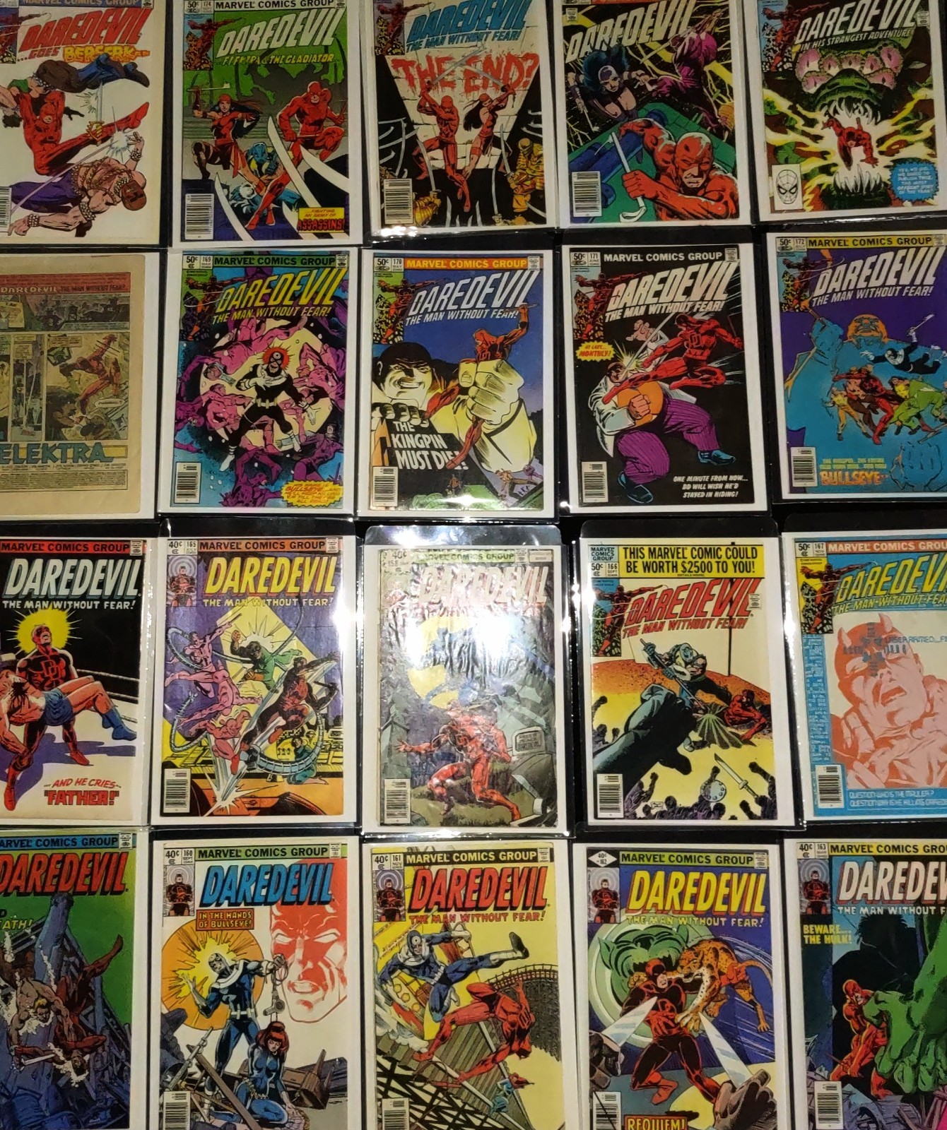 Daredevil 158-200 cmp frank miller lot🔥168 is coverless, legendary run 🔥🔥🔥🔥