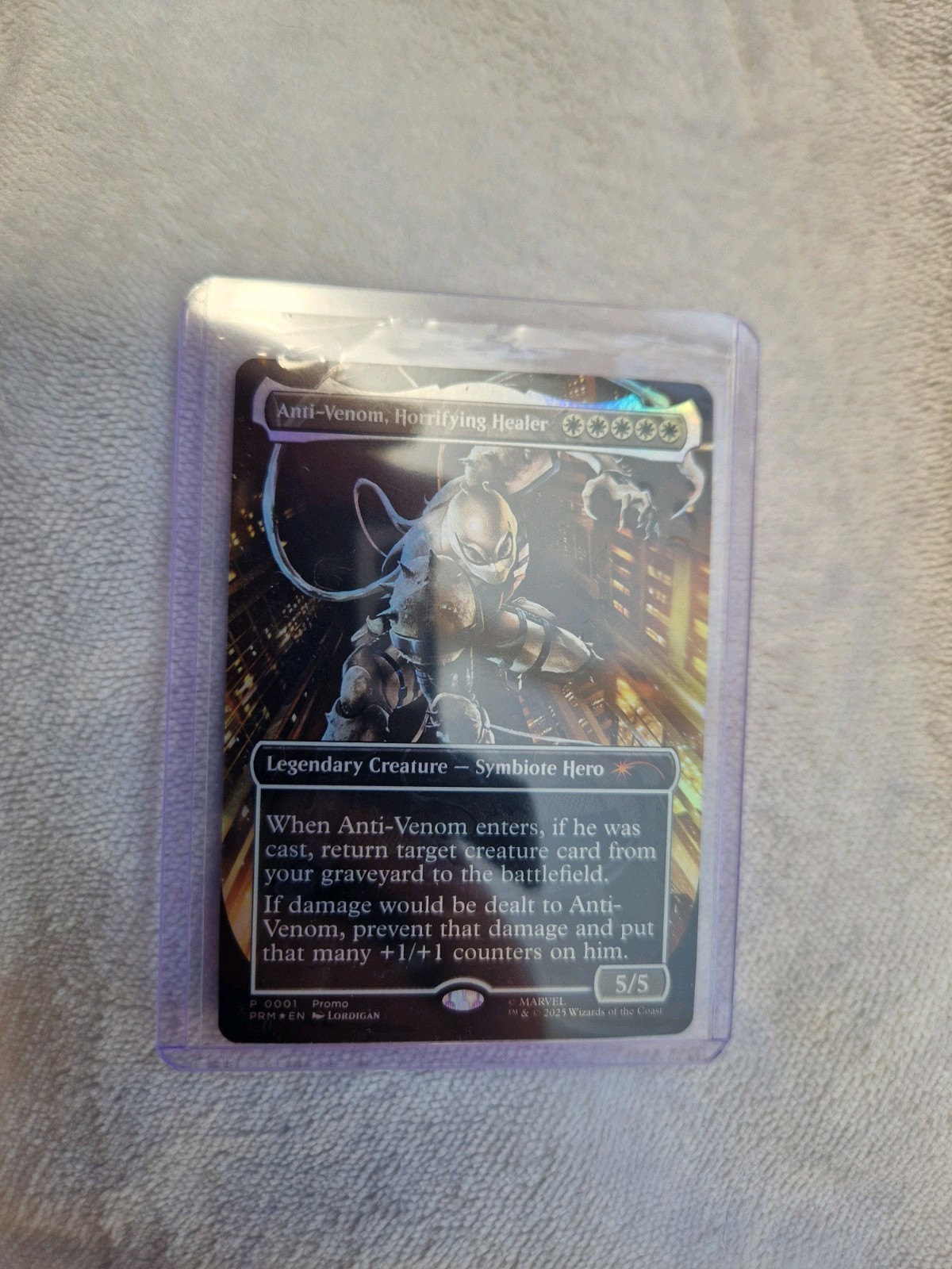 Magic the Gathering MTG - Anti-Venom, Horrifying Healer - 0001 - Promo PRM Foil