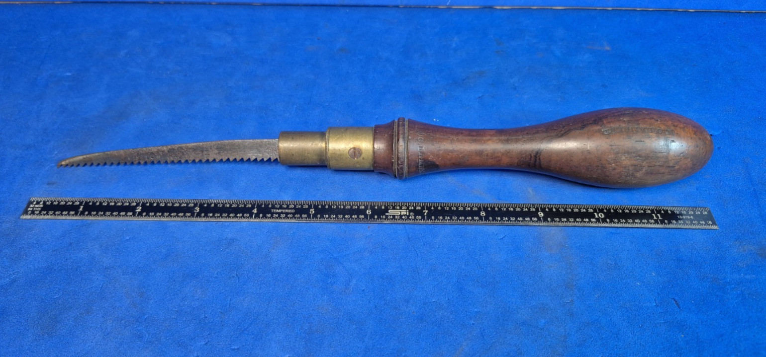 H. & J.W. King pad Saw (1865-1876)